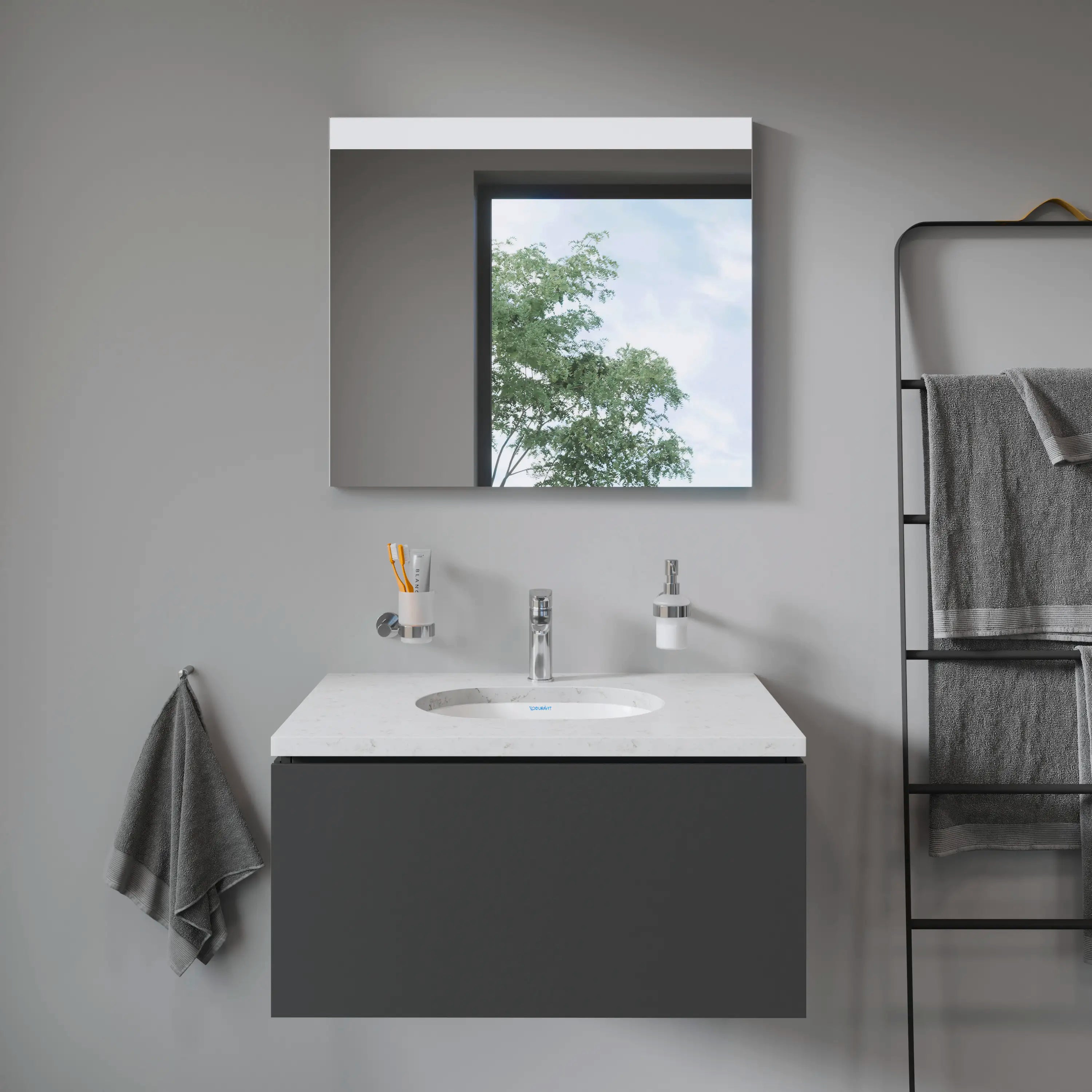 Duravit Design Classics 16 7/8'' Oval Undermount Sink in White with Overflow