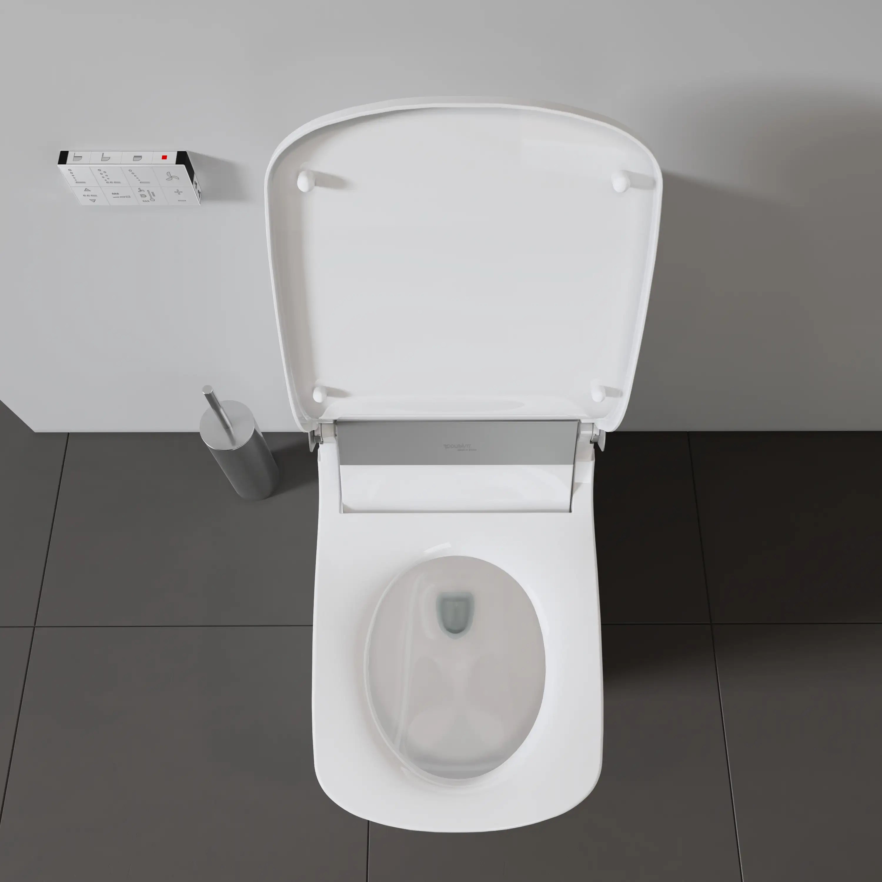 Duravit DuraStyle 1.28 GPF Single Flush Elongated Toilet Bowl in White