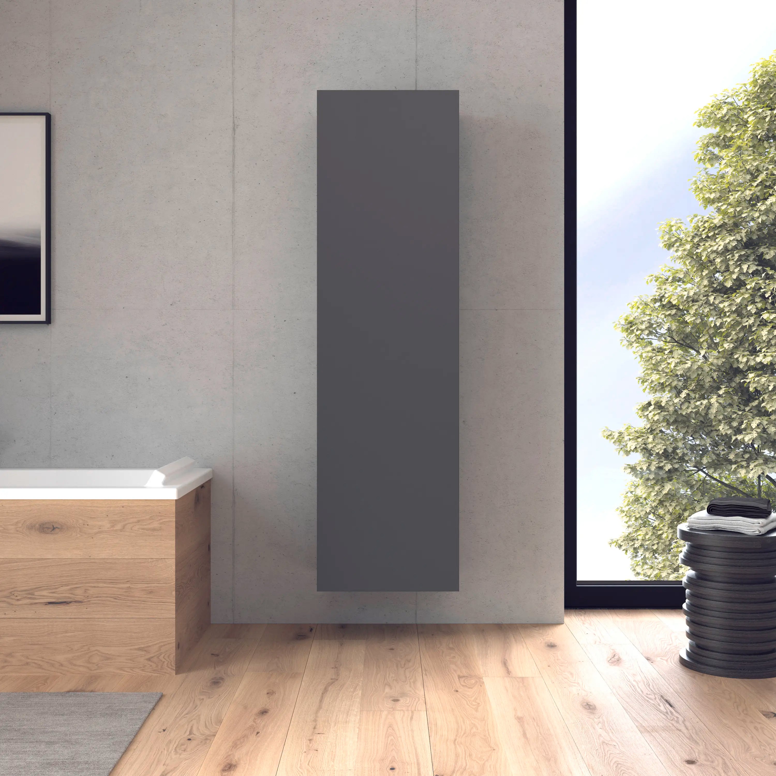 Duravit L-Cube 19 5/8'' x 69 1/4'' Wall Mount Linen Cabinet