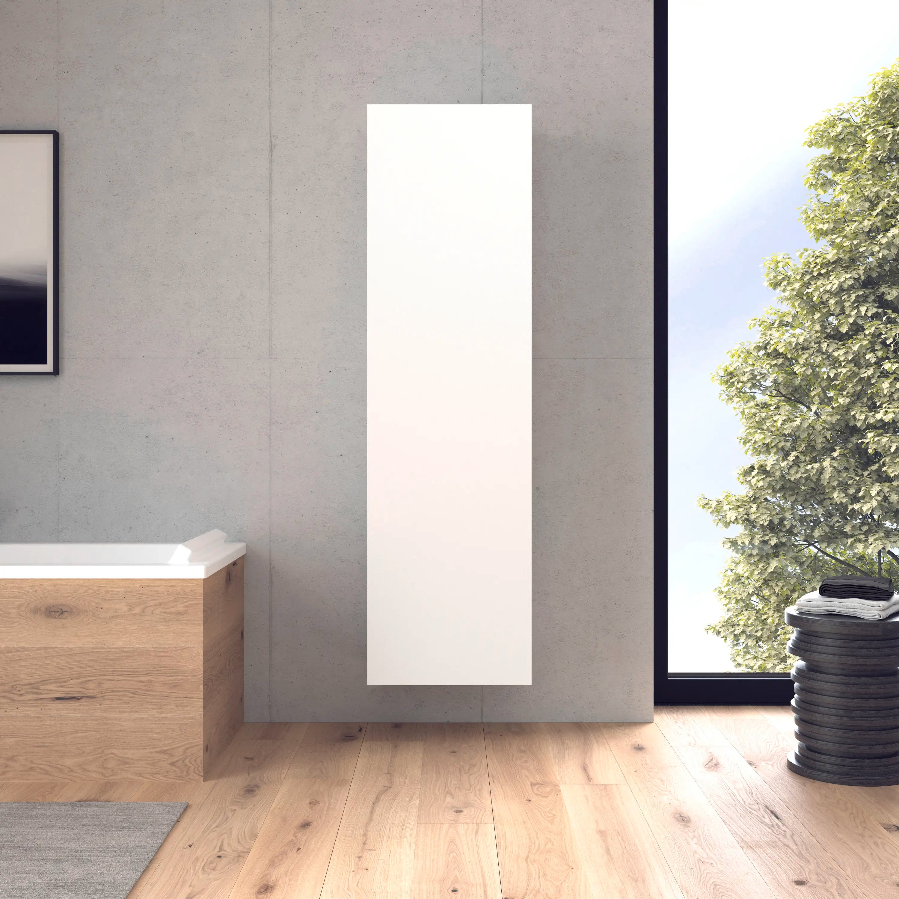 Duravit L-Cube 19 5/8'' x 69 1/4'' Wall Mount Linen Cabinet