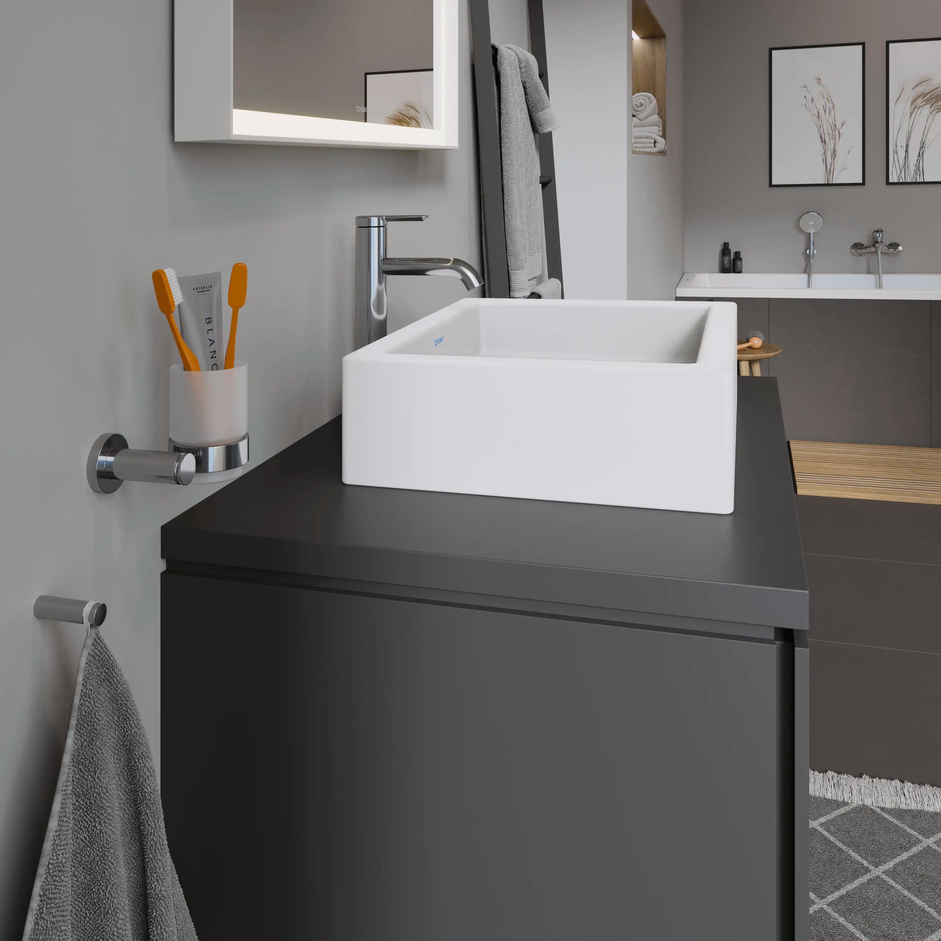 Duravit Vero 19 5/8'' Rectangular Vessel Sink in White