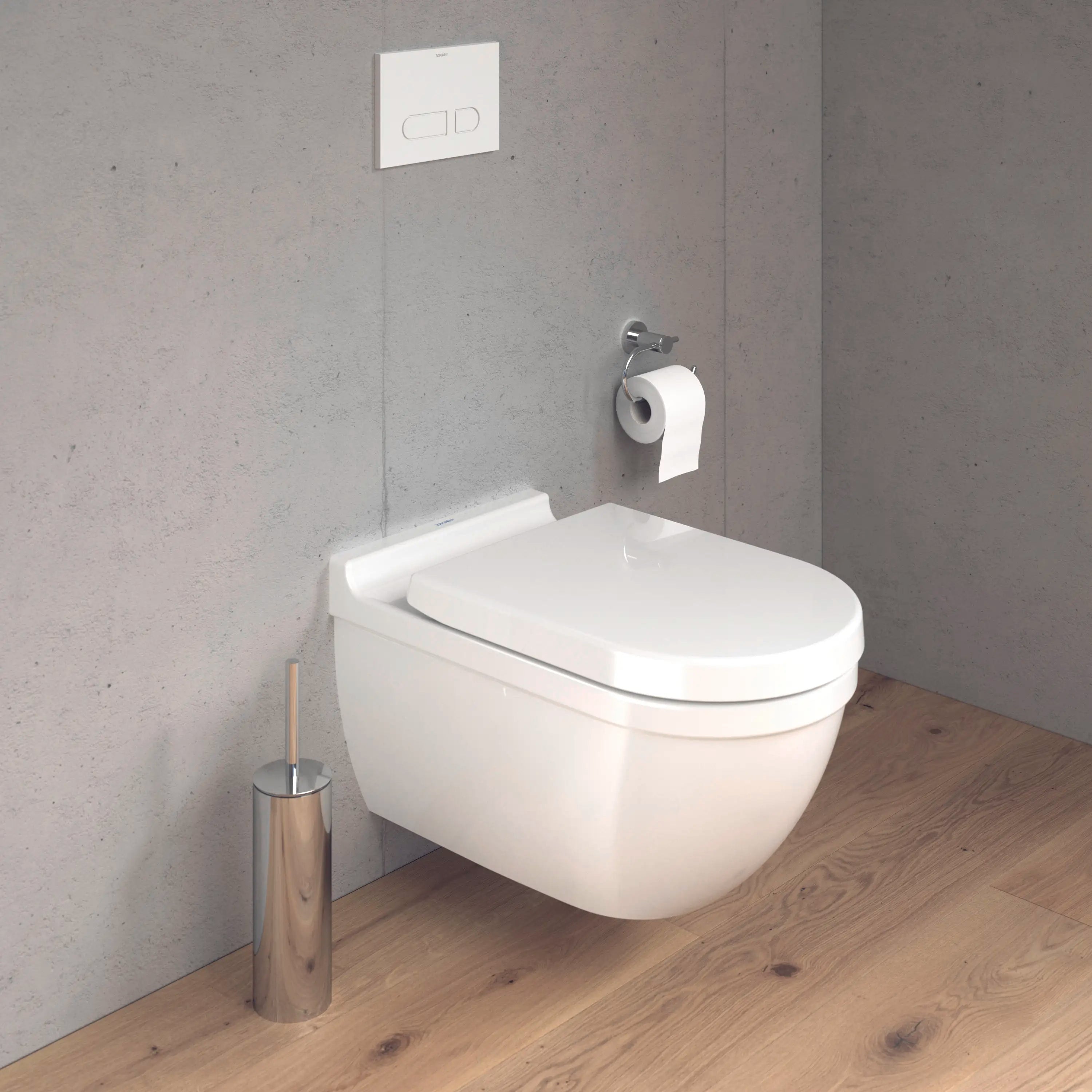 Duravit Elongated Slow Close Toilet Seat in White
