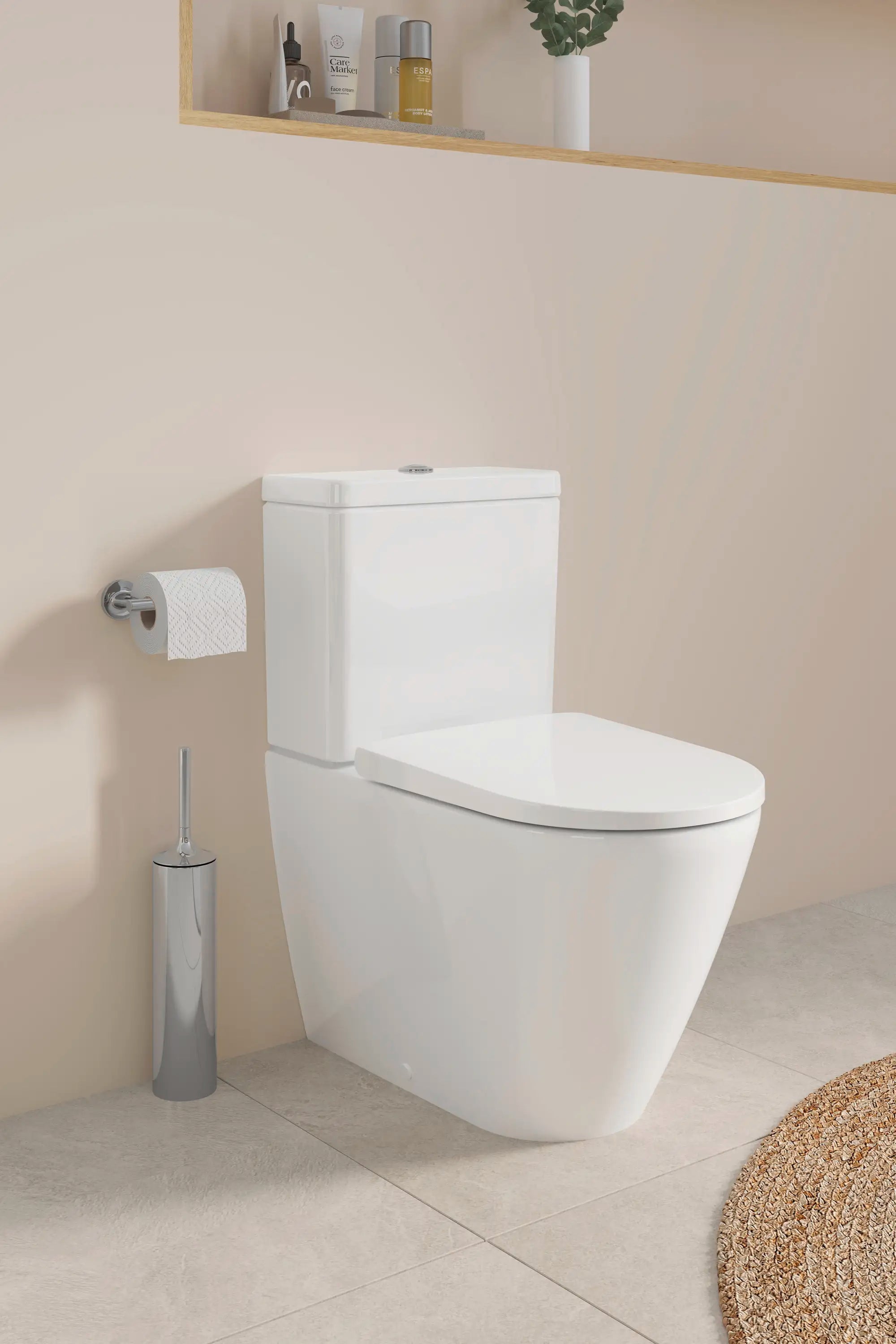 Duravit Starck T Wall Mount Toilet Brush