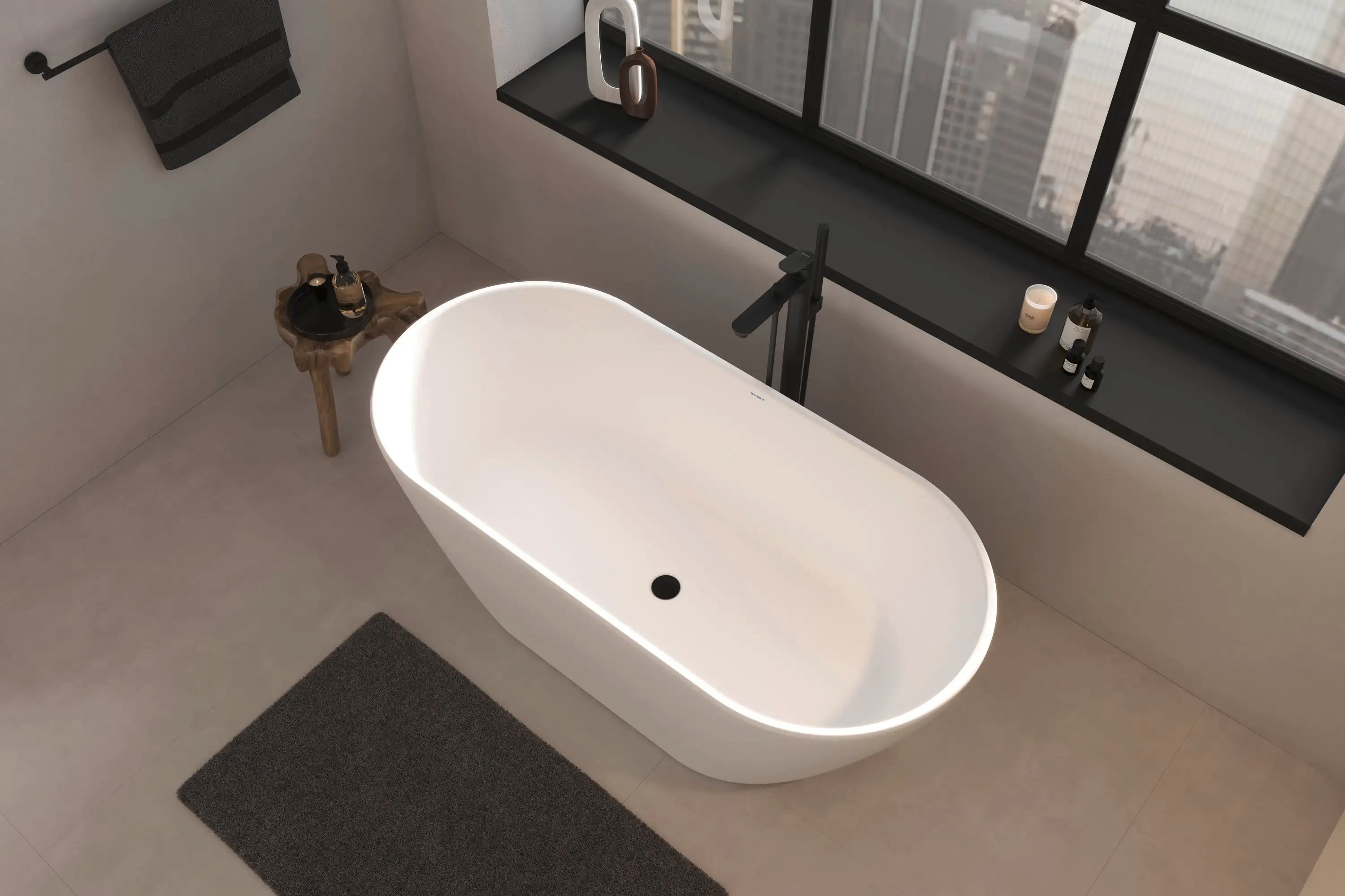Duravit Push Button Drain Assembly