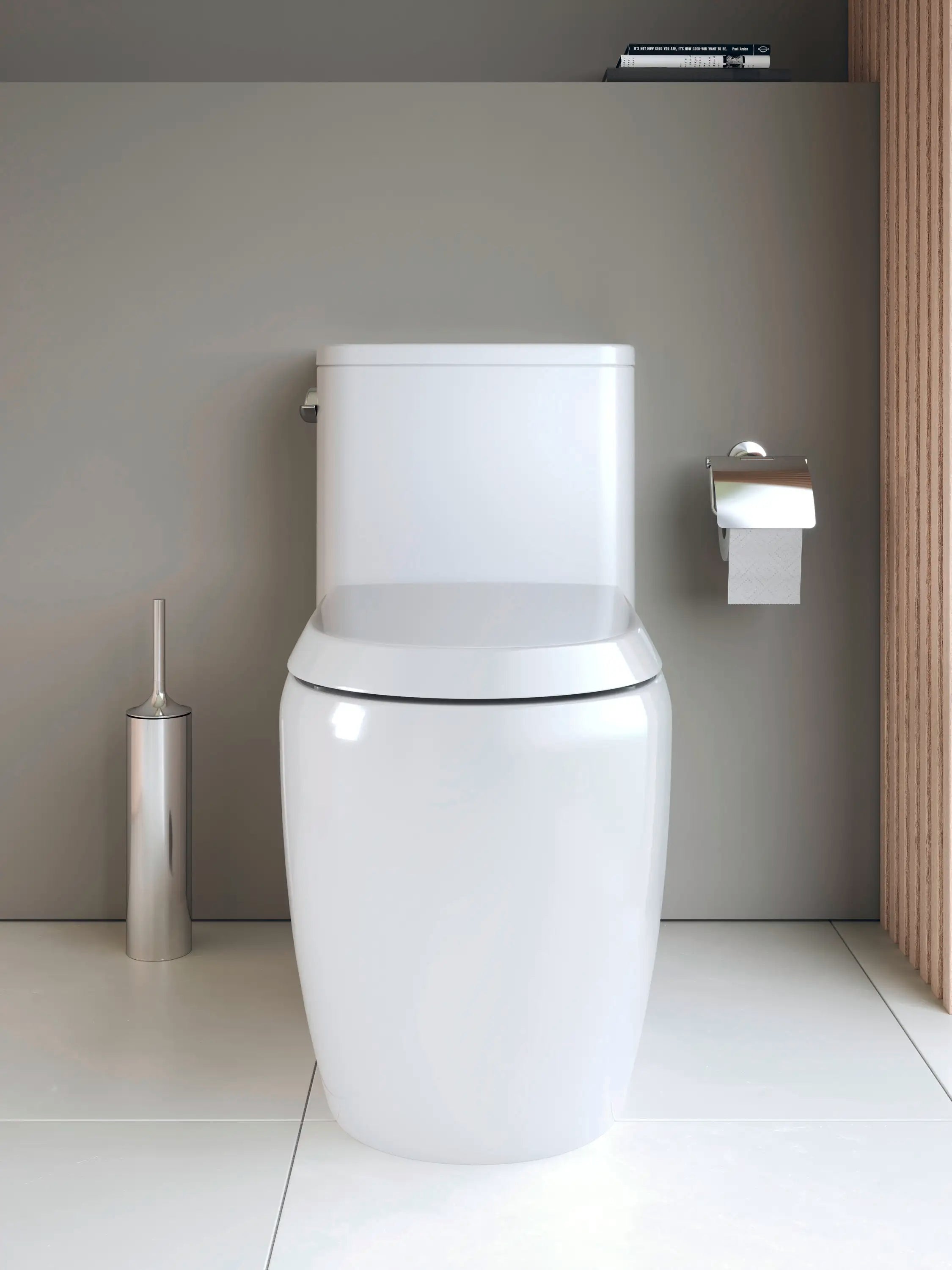 Duravit Qatego Elongated Slow Close Toilet Seat in White