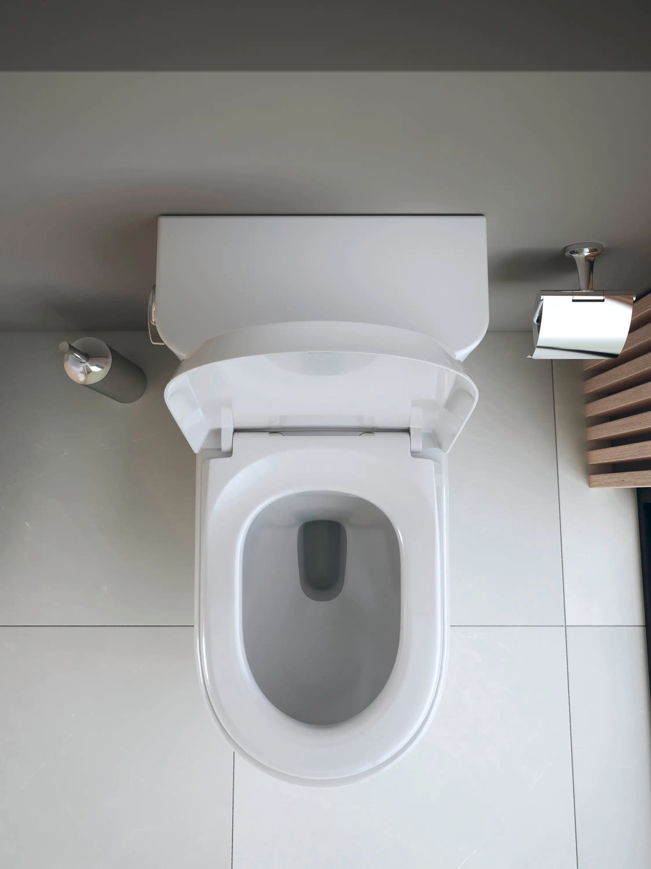Duravit Qatego Elongated Slow Close Toilet Seat in White