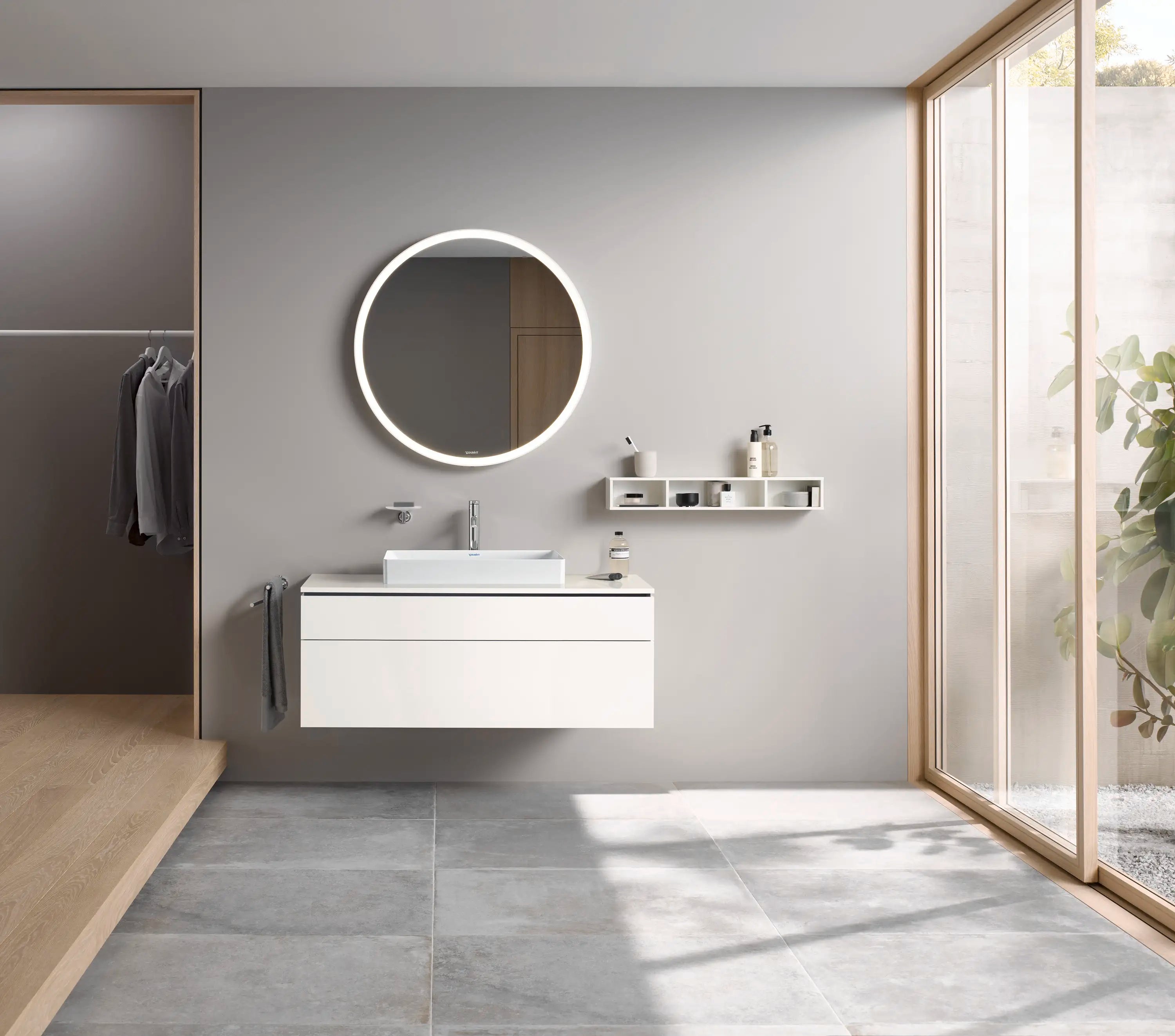Duravit DuraSquare 23 5/8'' Rectangular Vessel Sink in White