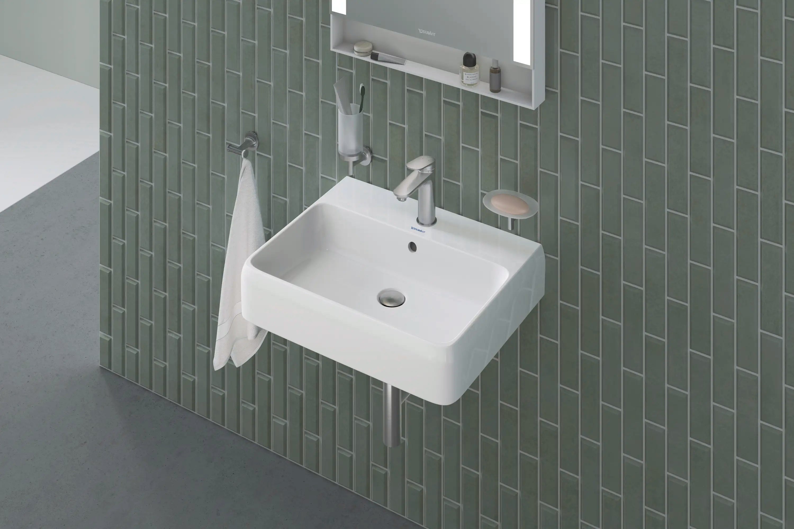 Duravit Starck T Wall Mount Toothbrush Holder