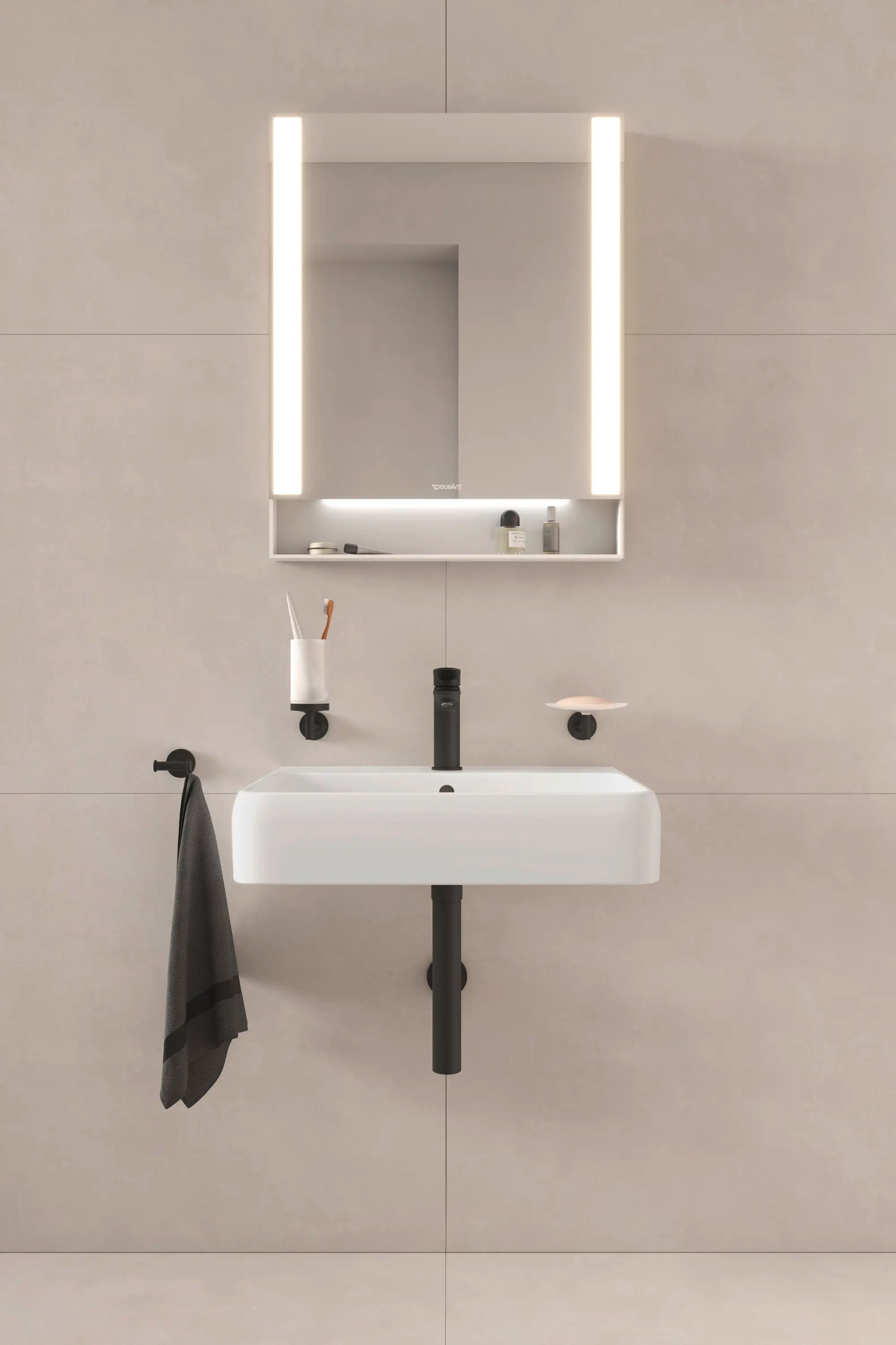 Duravit Starck T Wall Mount Toothbrush Holder