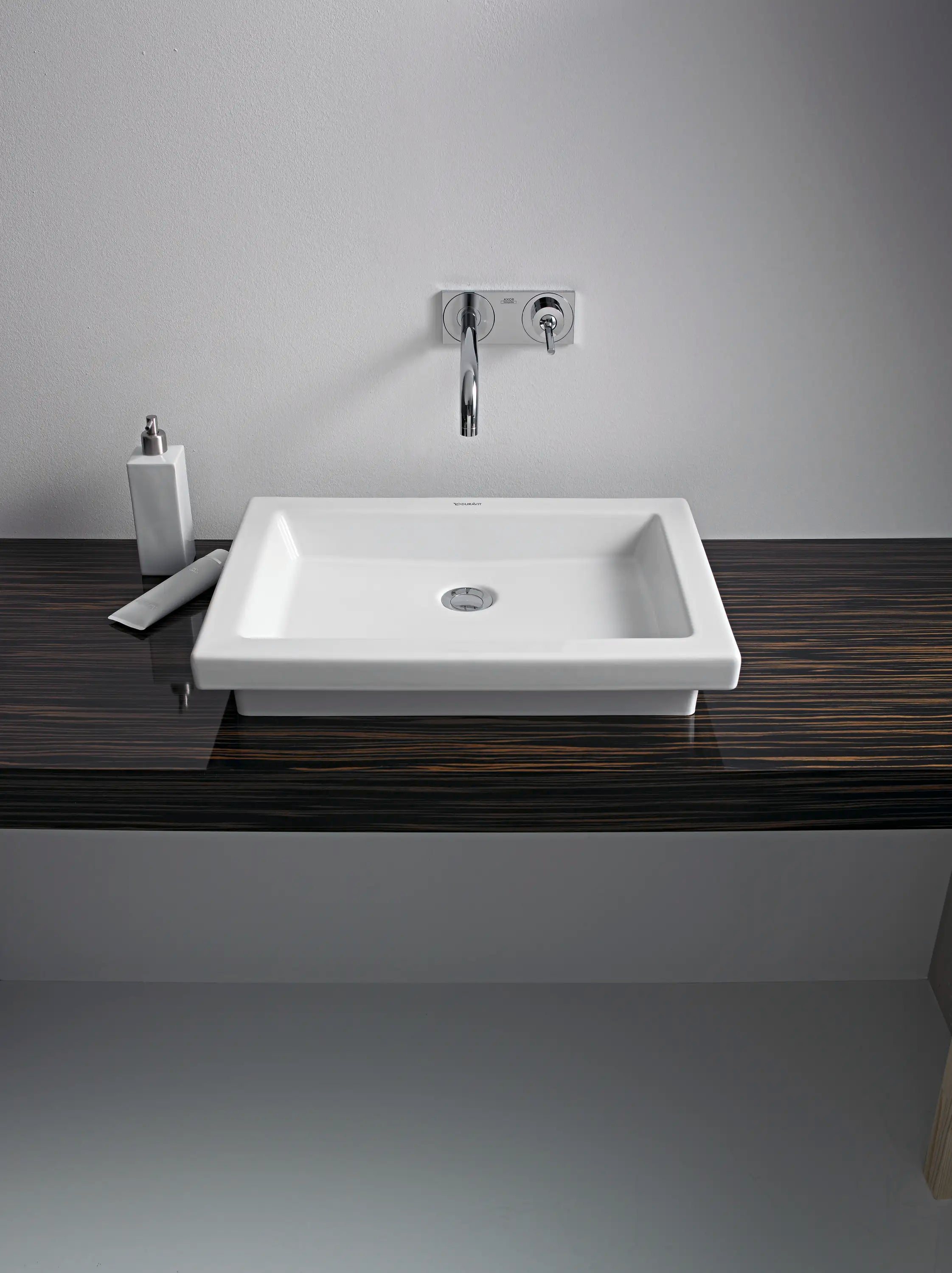 Duravit 2nd floor 22 7/8'' Rectangular Vessel Sink in White