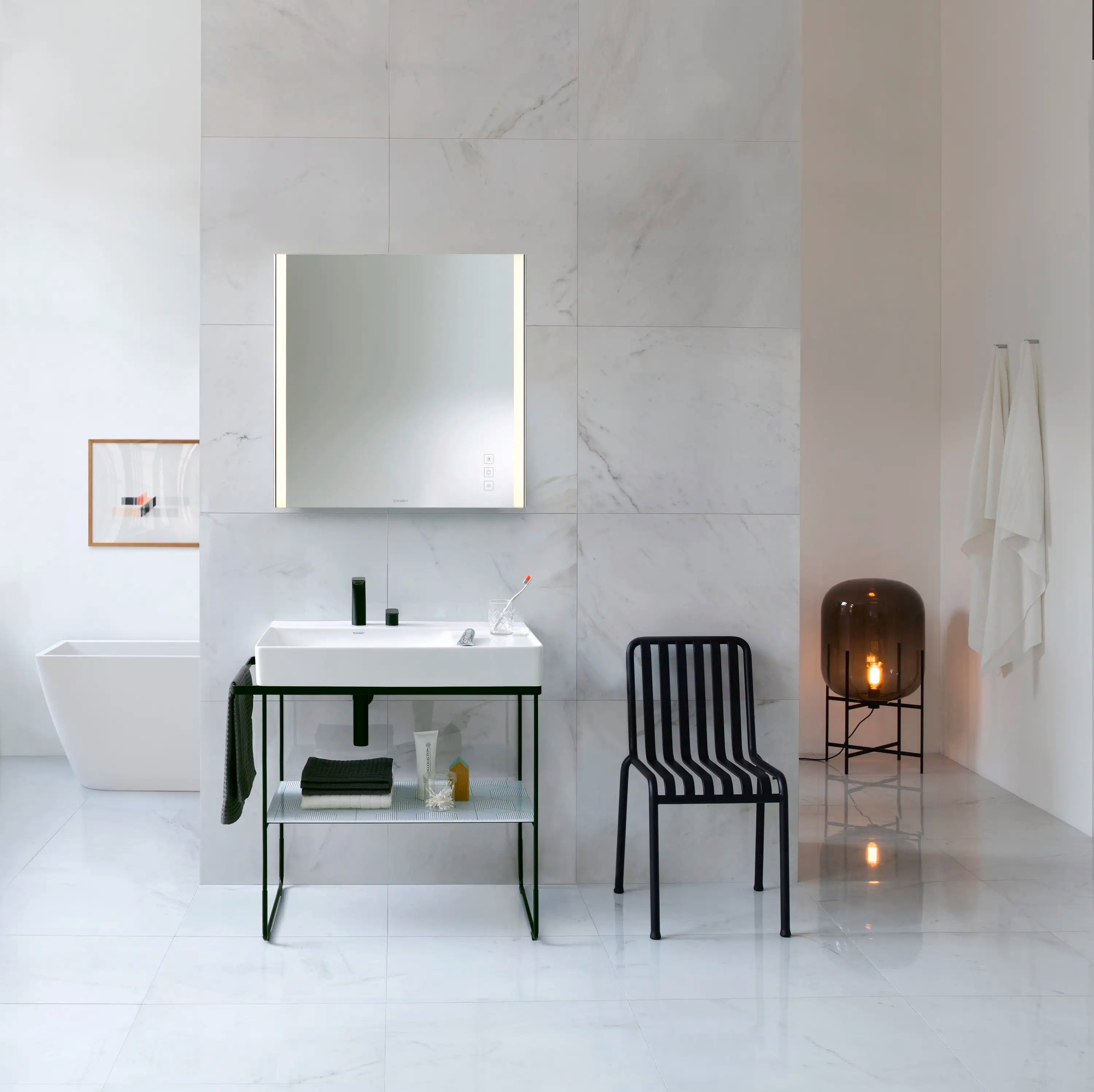 Duravit DuraSquare 34'' x 17 3/4'' Console