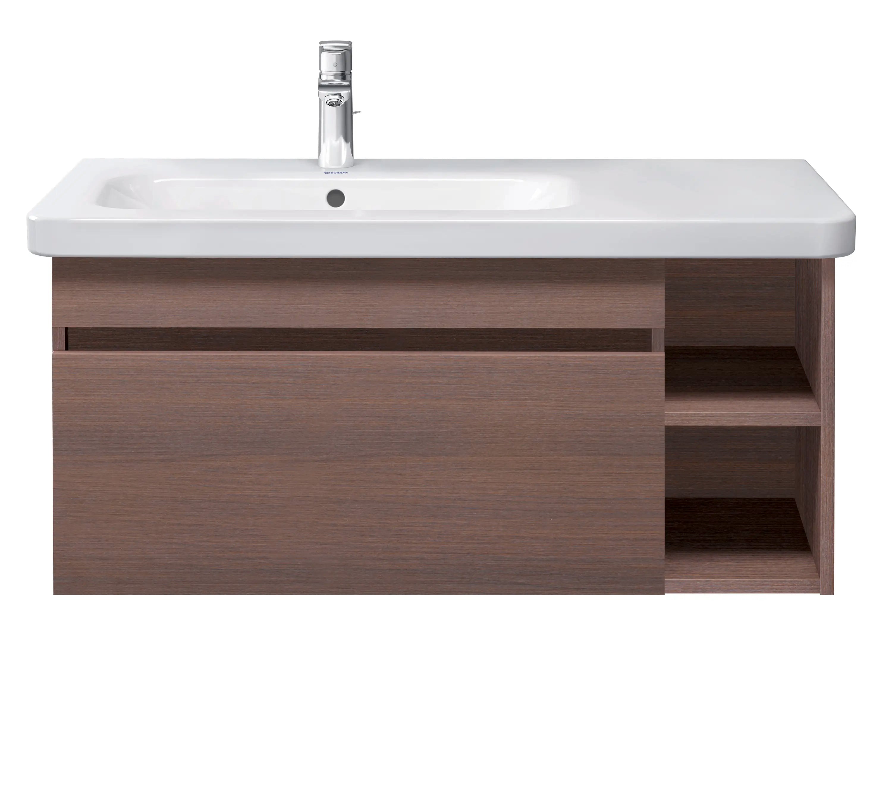 Duravit DuraStyle 30 1/2'' Rectangular Wall Mounted Sink in White with Single Faucet Hole and with Overflow