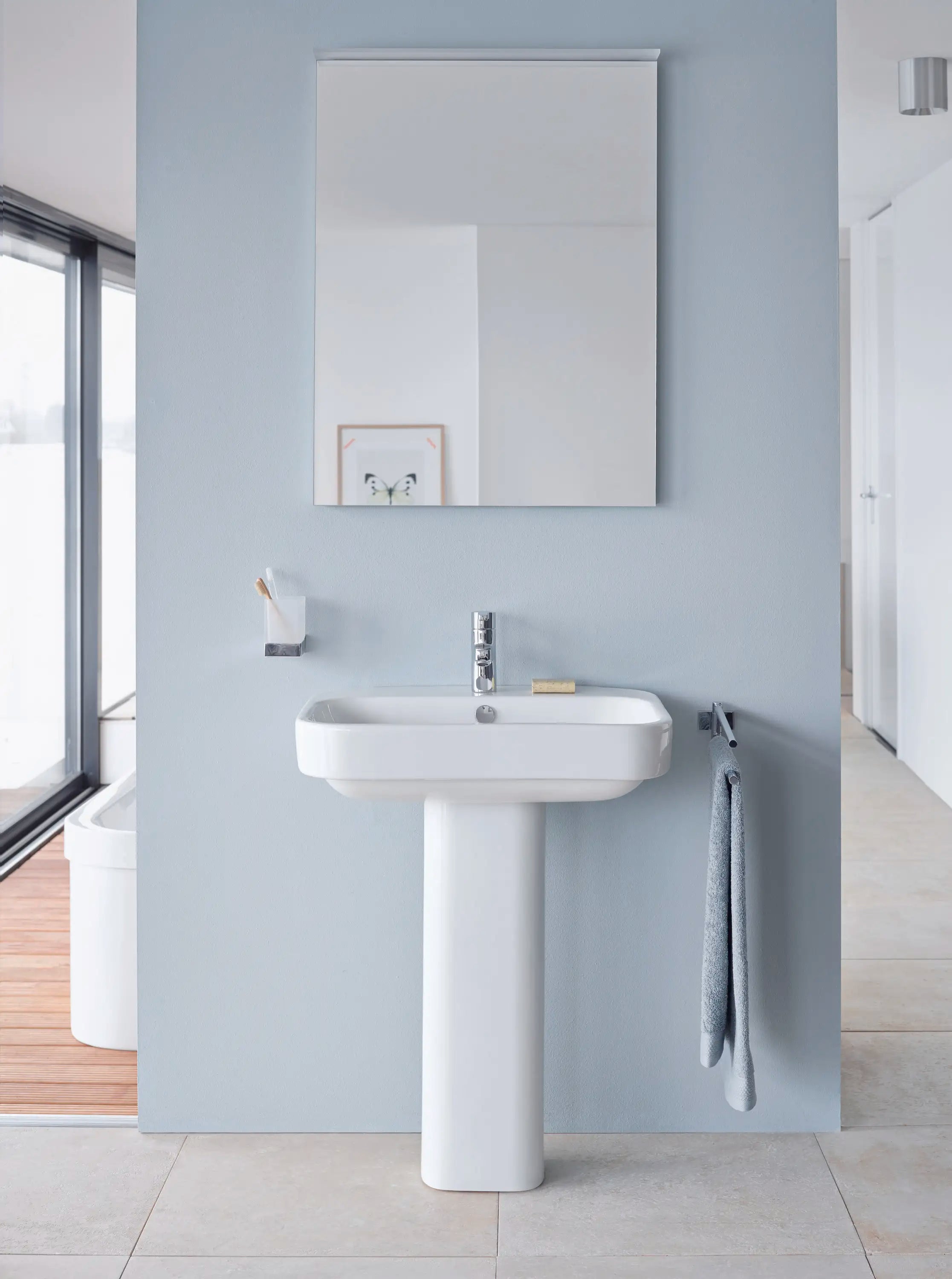 Duravit Happy D.2 Pedestal in White