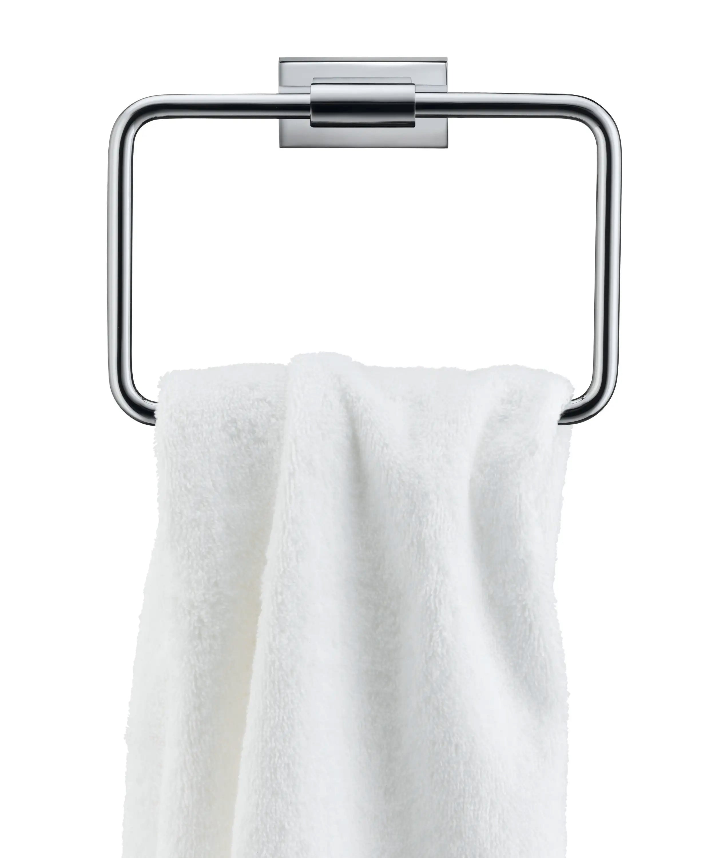 Duravit Karree Towel Ring in Chrome