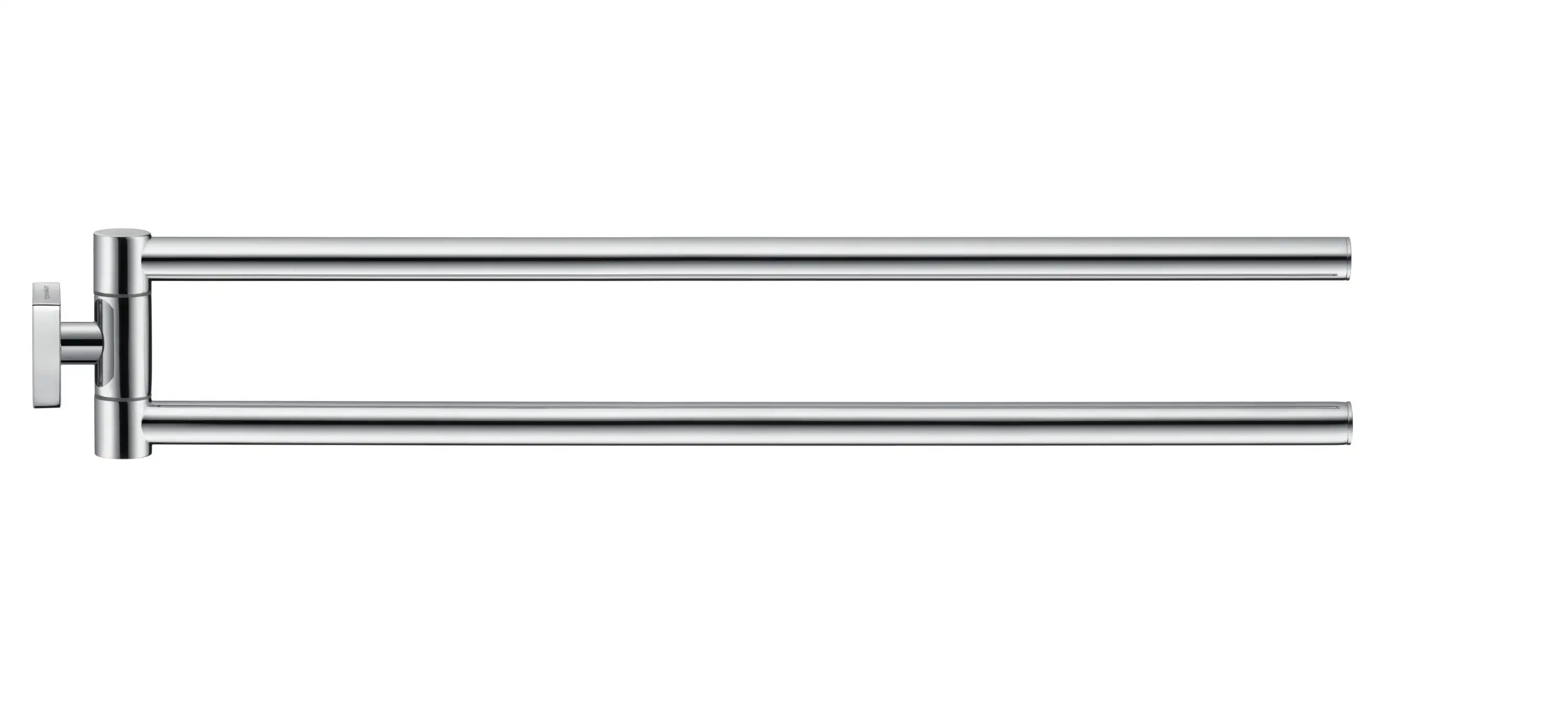 Duravit Karree 17 3/4'' Double Towel Bar in Chrome