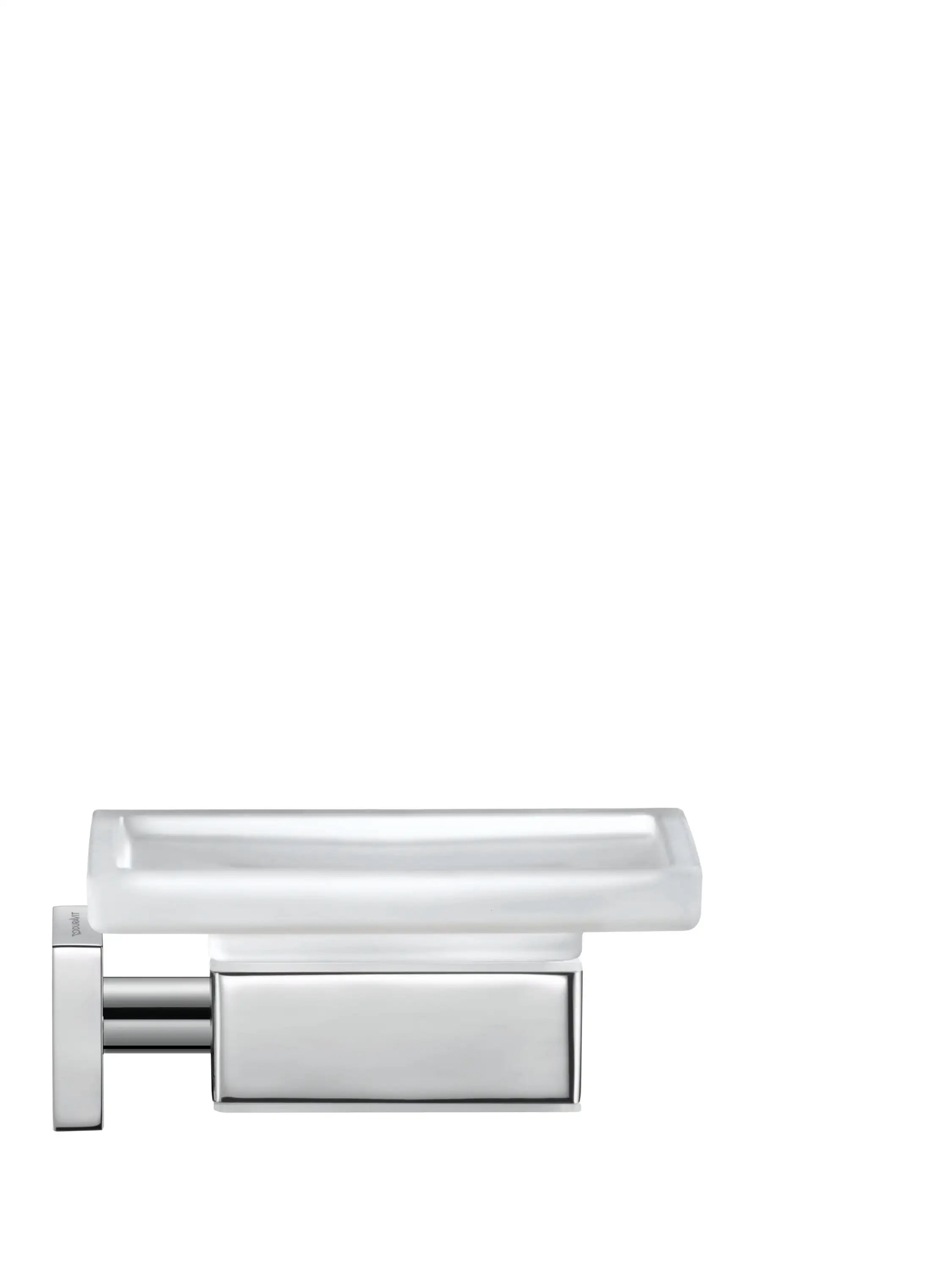 Duravit Karree Wall Mount Soap Dish in Chrome