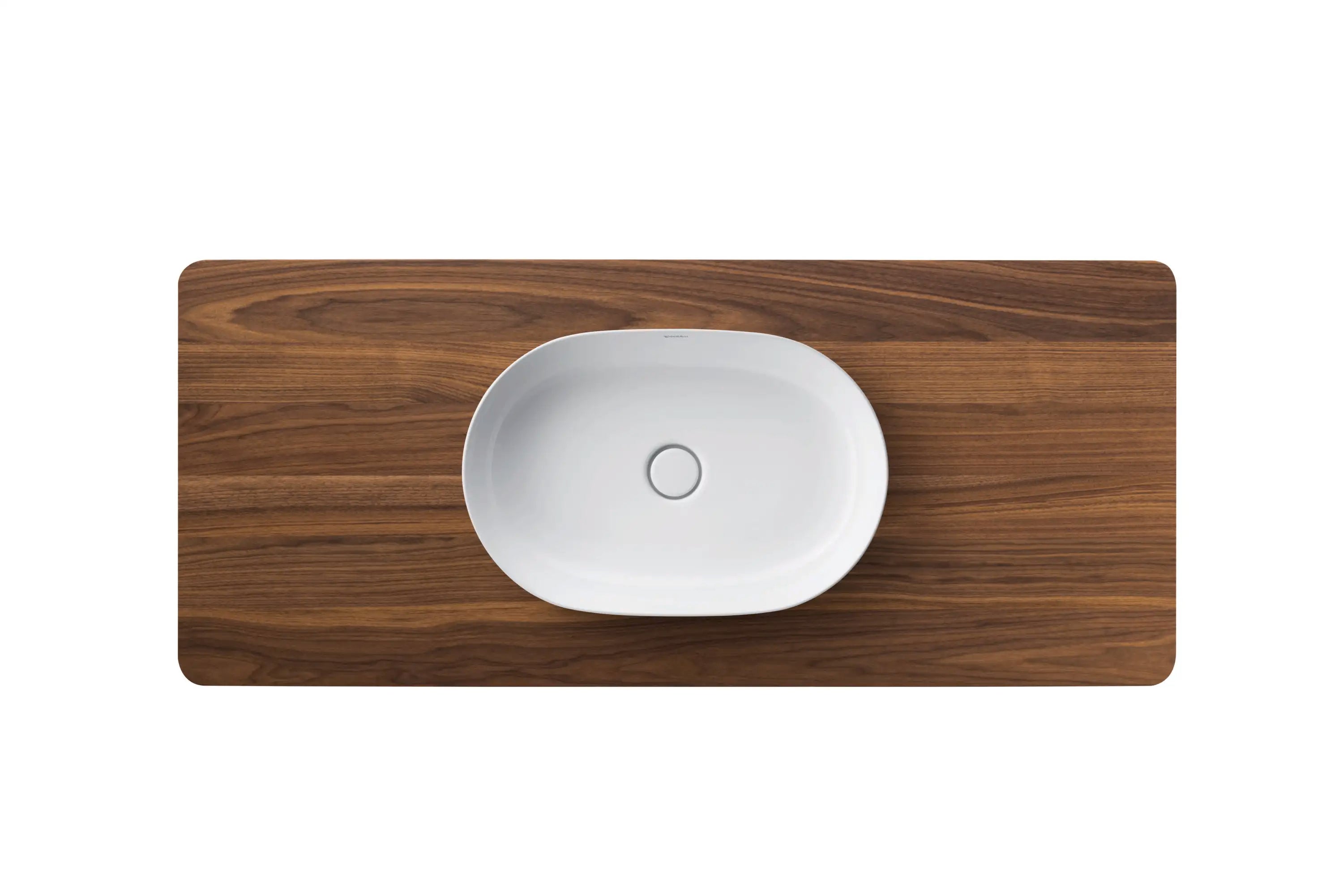 Duravit Luv 23 5/8'' Oval Vessel Sink in White