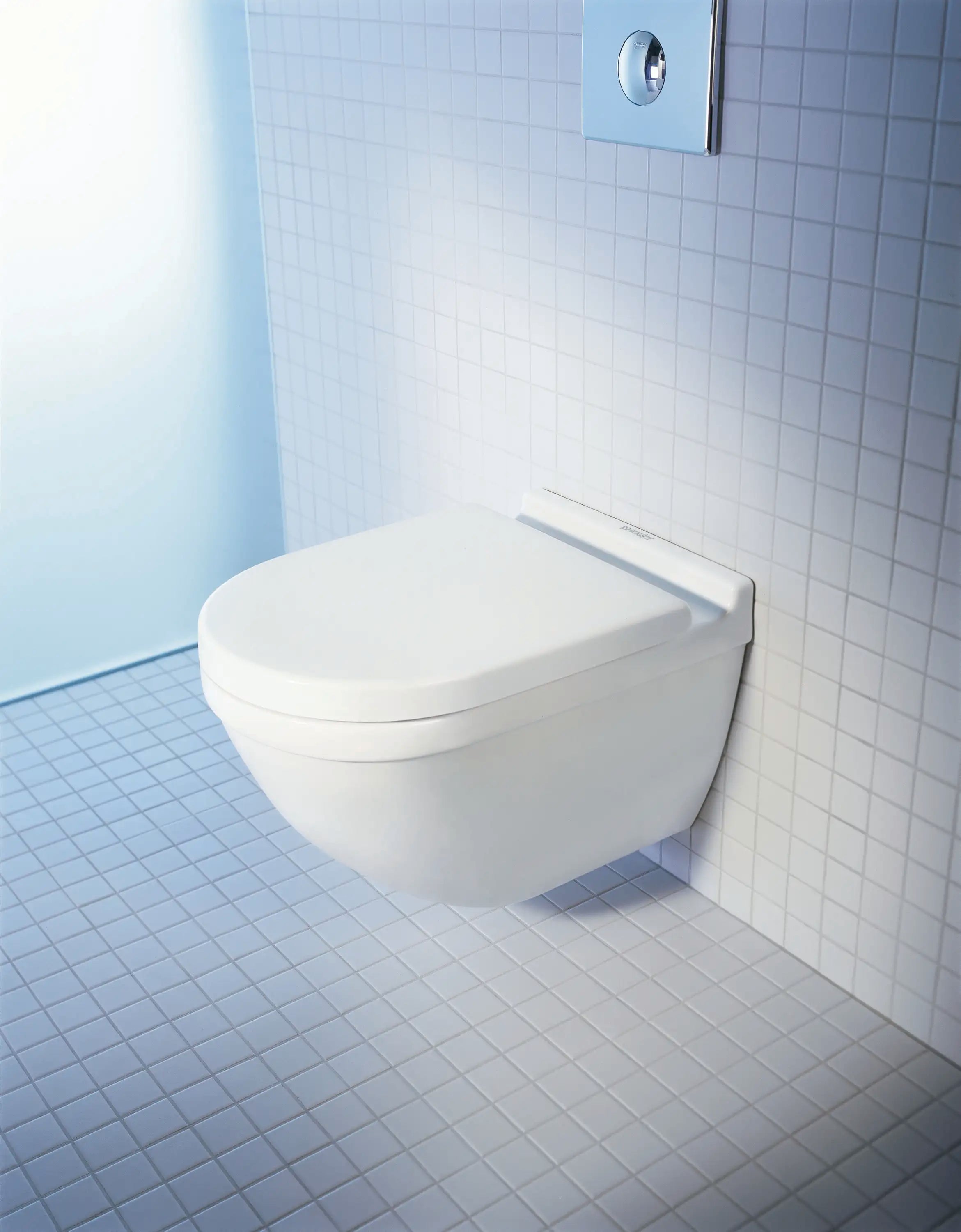 Duravit Starck 3 Elongated Slow Close Toilet Seat in White