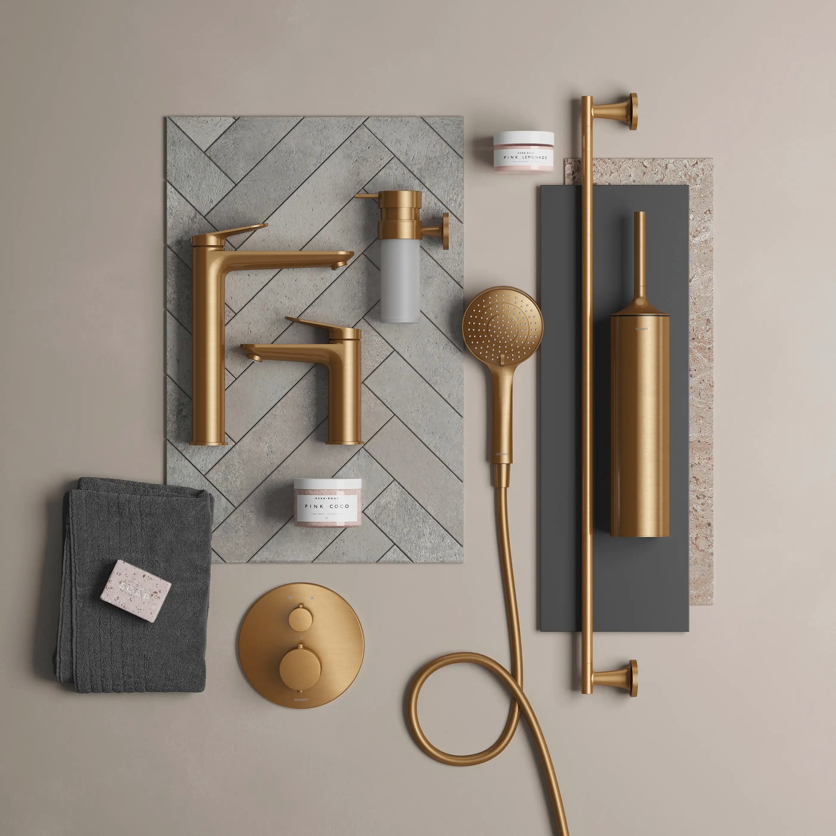 Duravit Push Button Drain Assembly
