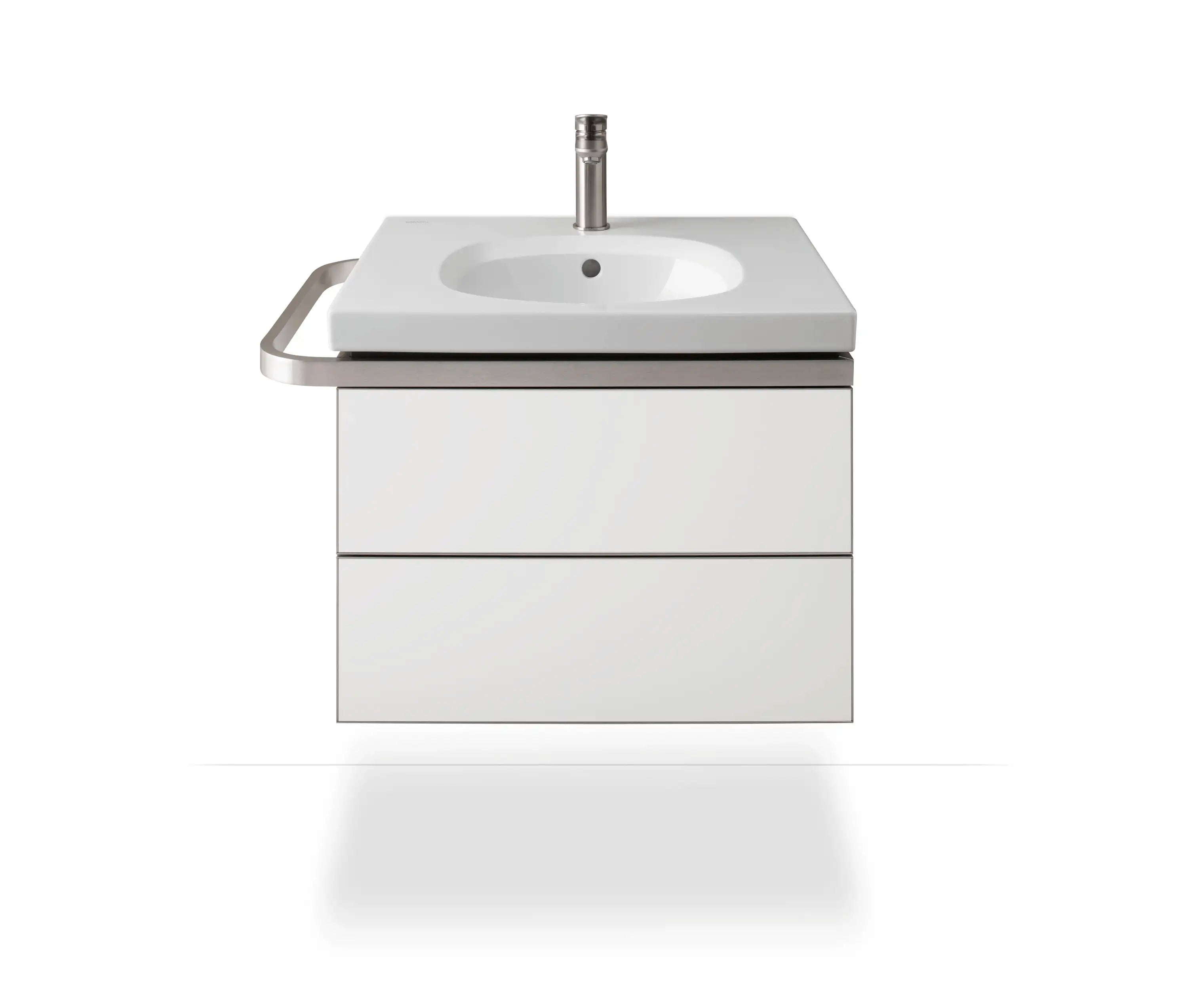 Duravit Aurena 23 5/8'' Rectangular Wall Mounted Sink with Single Faucet Hole and with Overflow