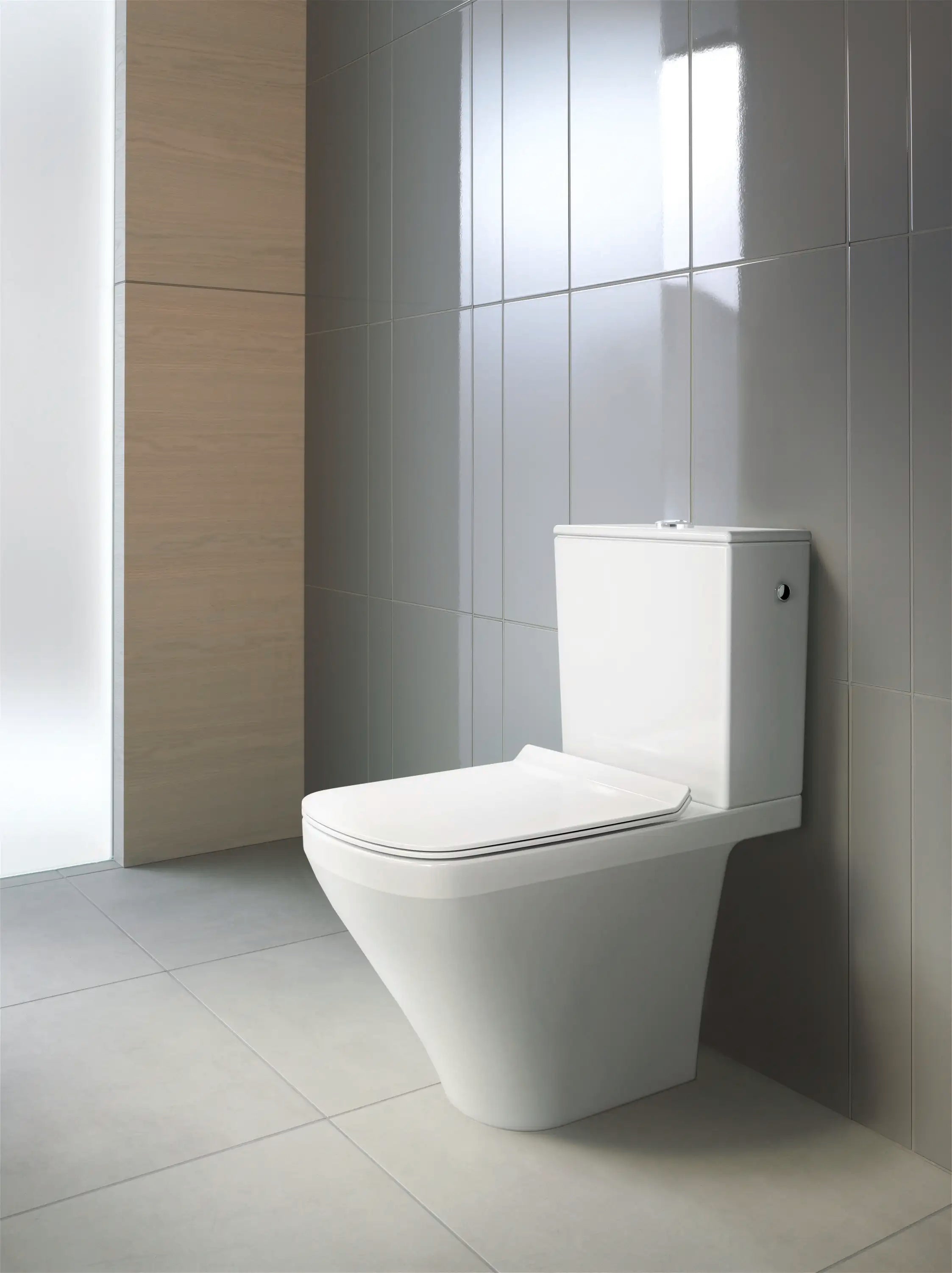 Duravit DuraStyle Round Slow Close Toilet Seat in White