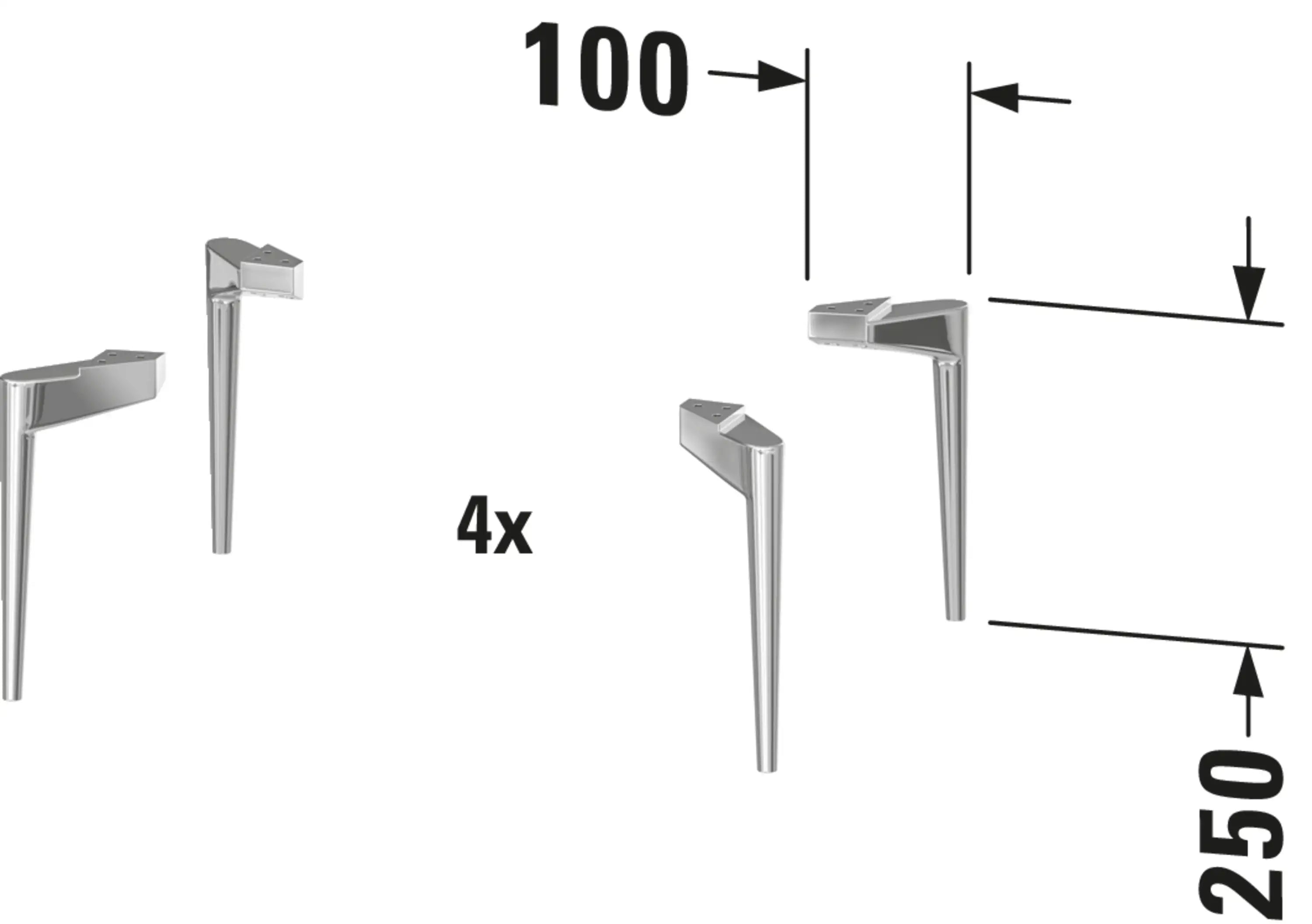 Duravit Accent Leg