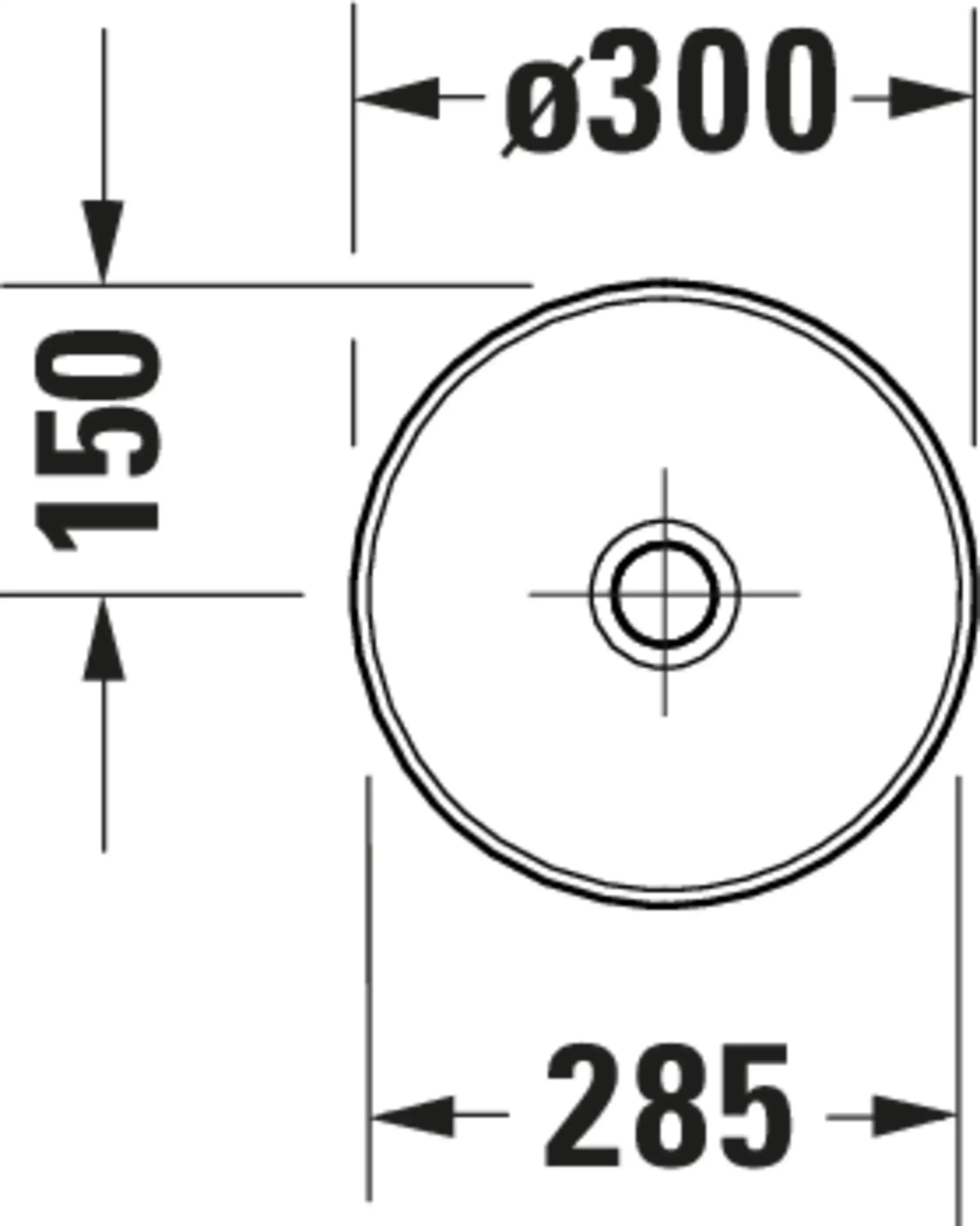 Duravit Sivida 11 3/4'' Round Vessel Sink
