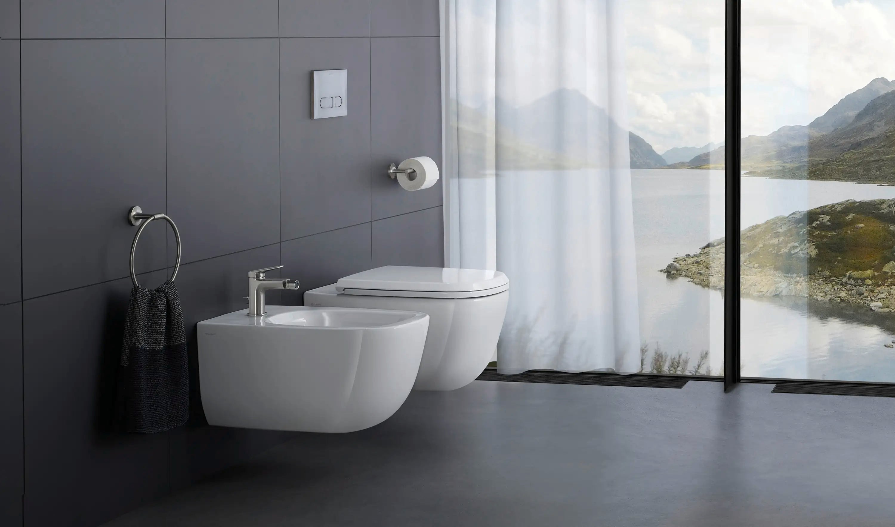 Duravit Aurena Elongated Slow Close Toilet Seat