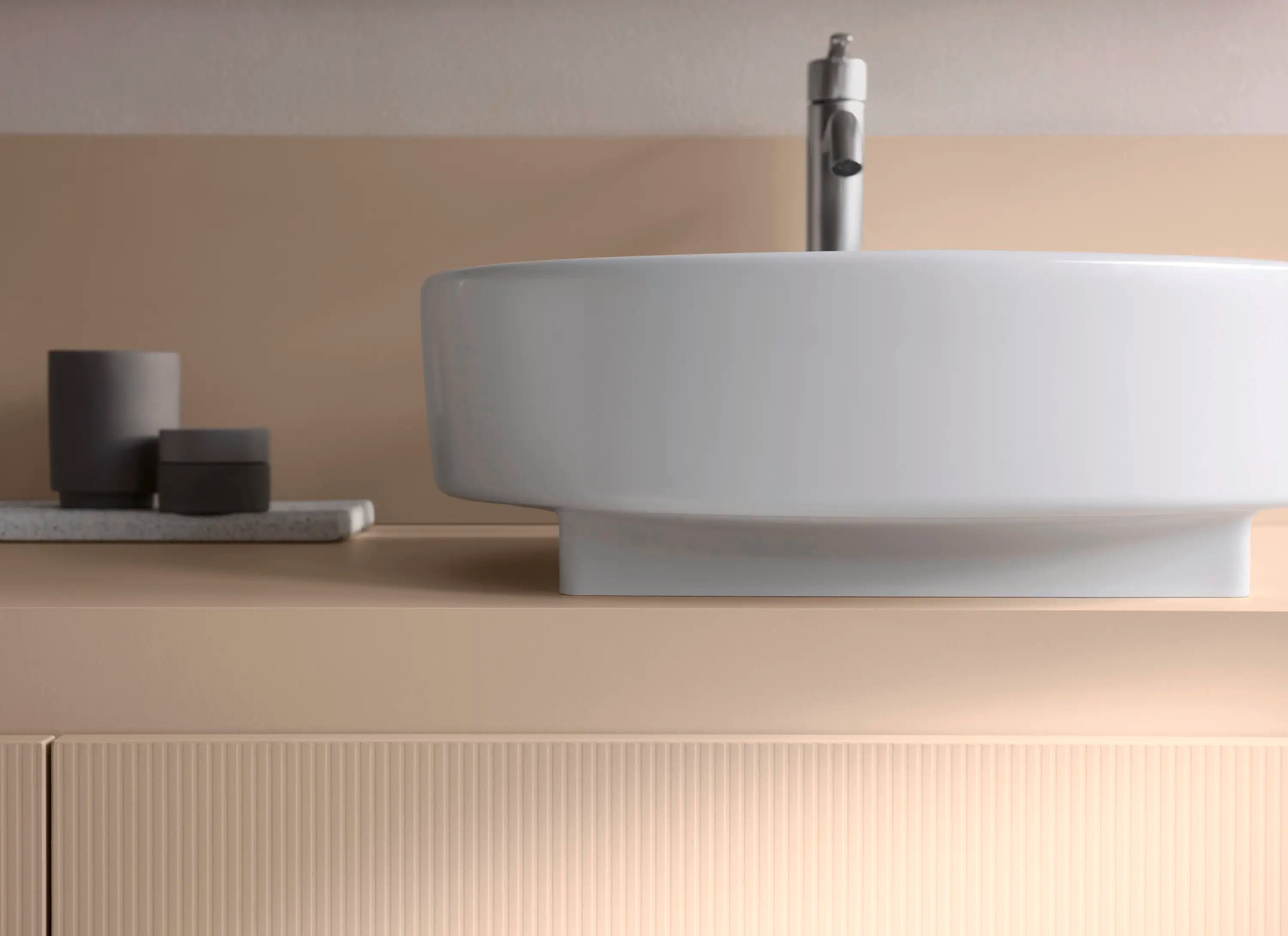Balcoon 47 1/4'' Wall Mount Two Drawer Double Vanity Cabinet, Sink Sold Separately