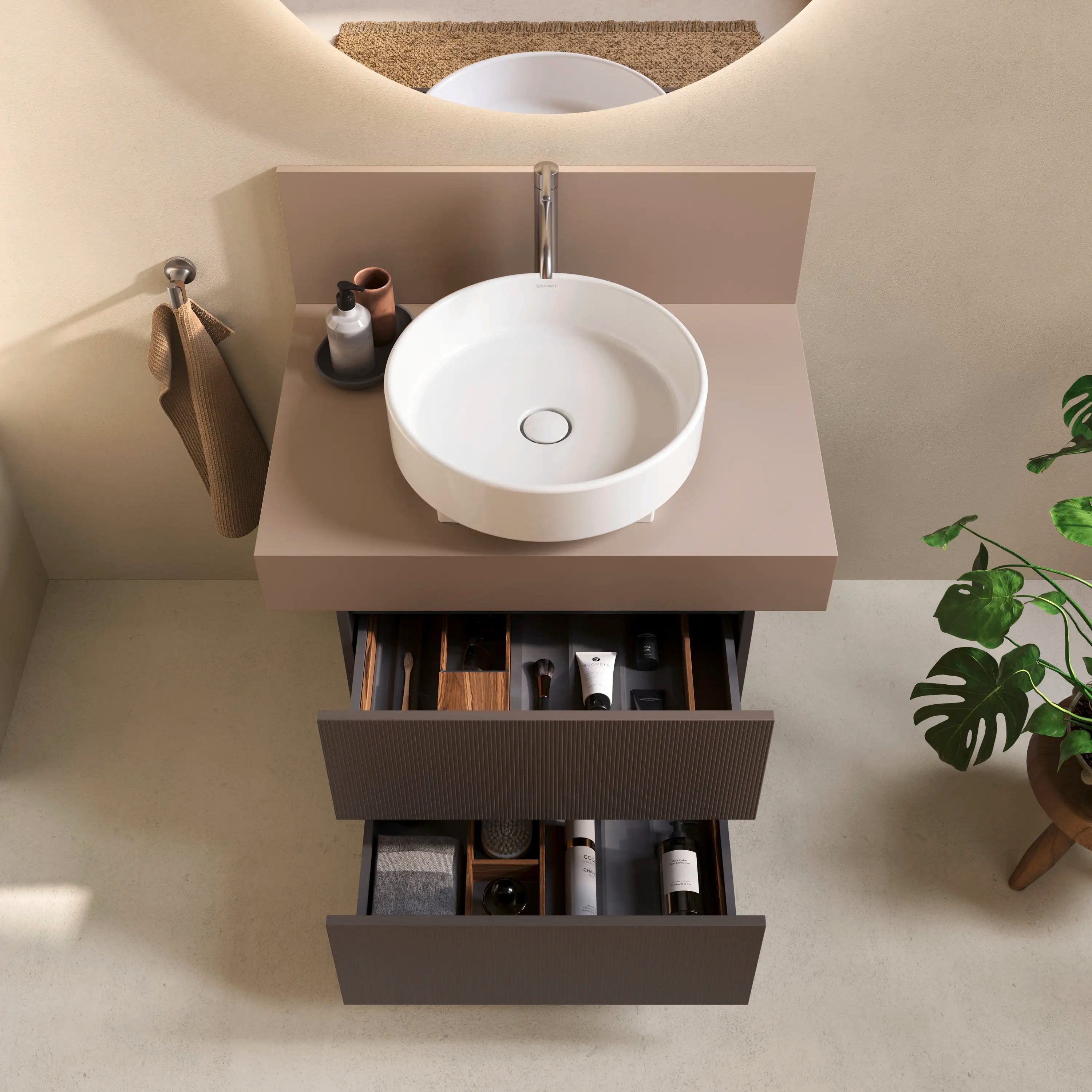 Balcoon 31 1/2'' Wall Mount Engineered Wood, with One Sink Cutout