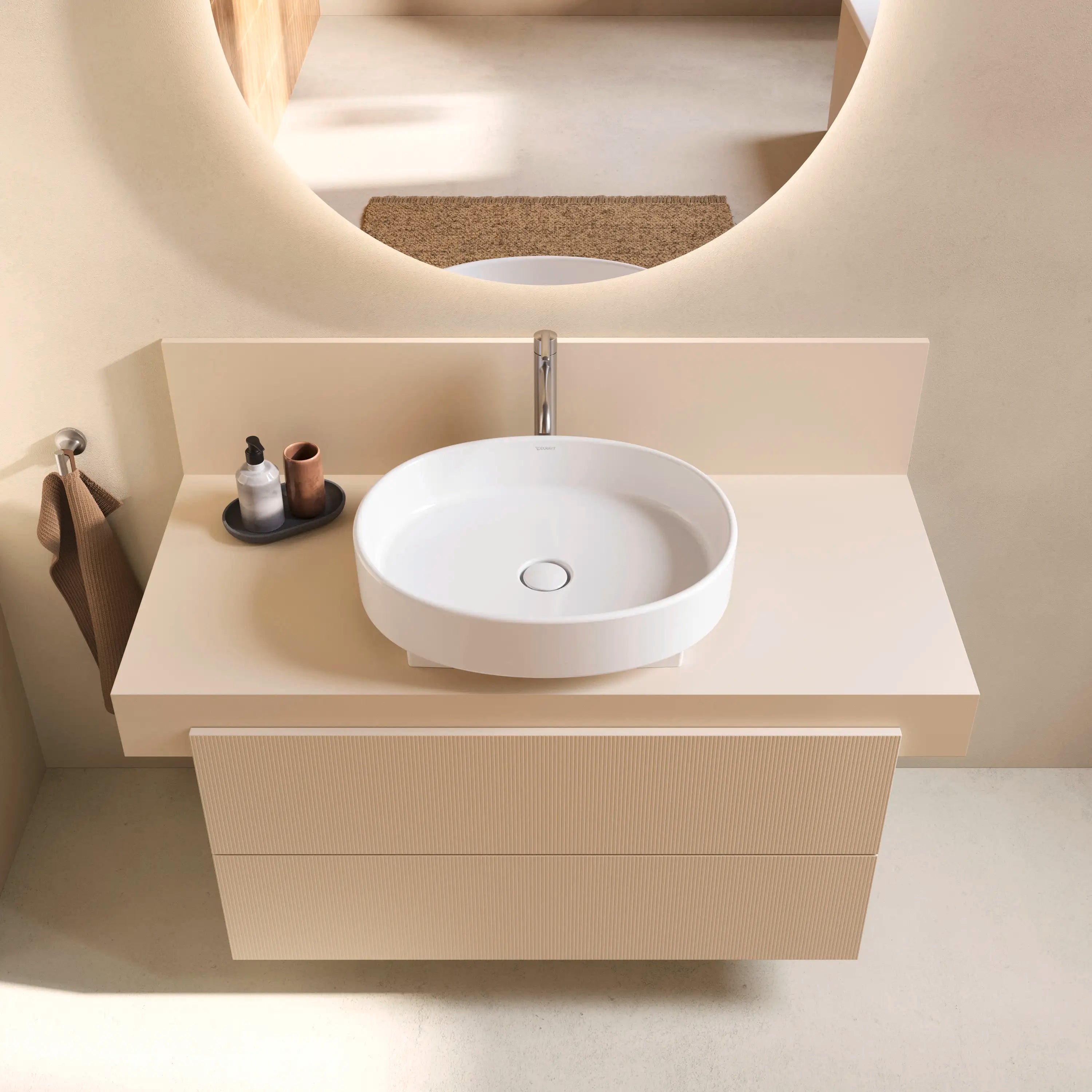 Balcoon 47 1/4'' Wall Mount Engineered Wood , with One Sink Cutout