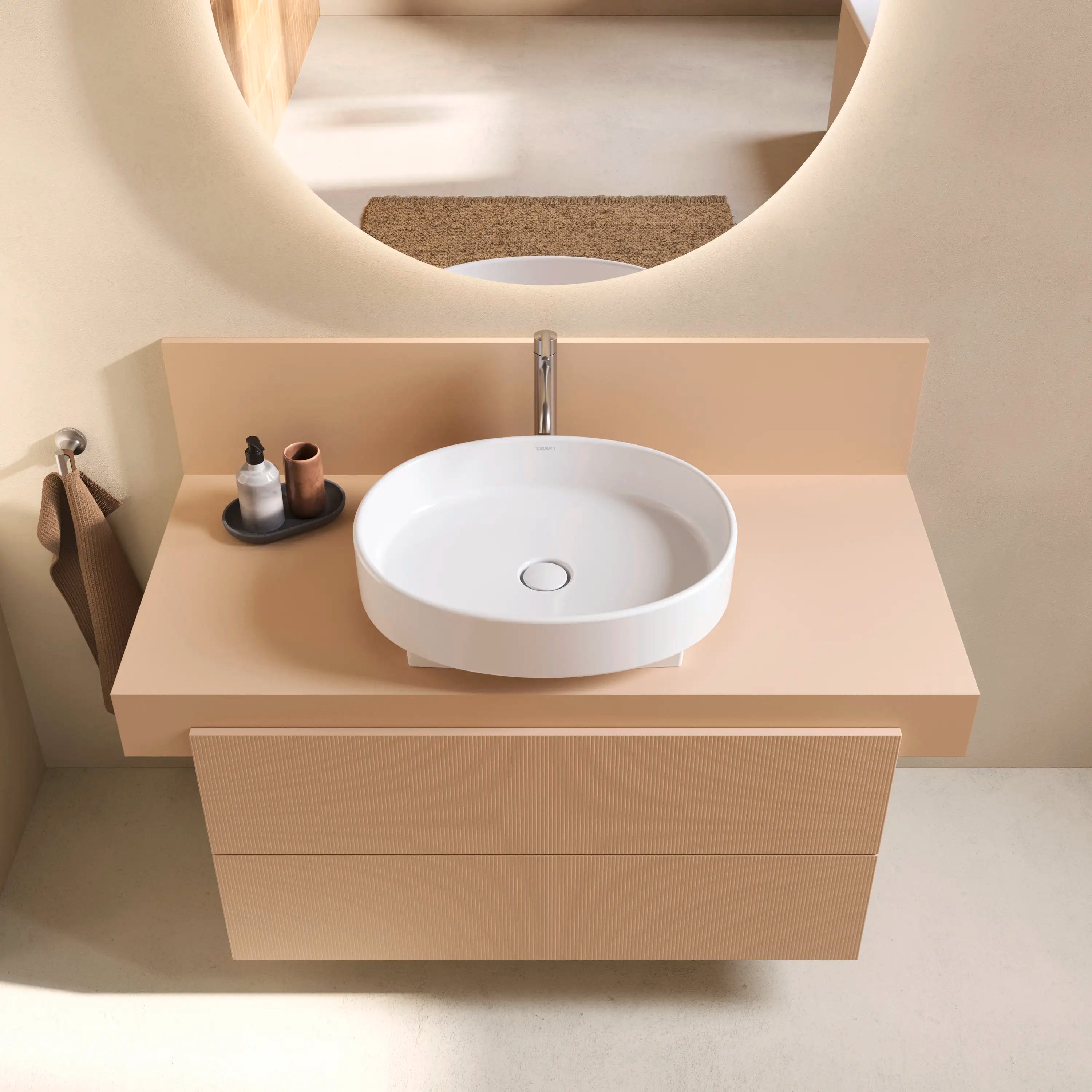 Balcoon 47 1/4'' Wall Mount Engineered Wood , with One Sink Cutout
