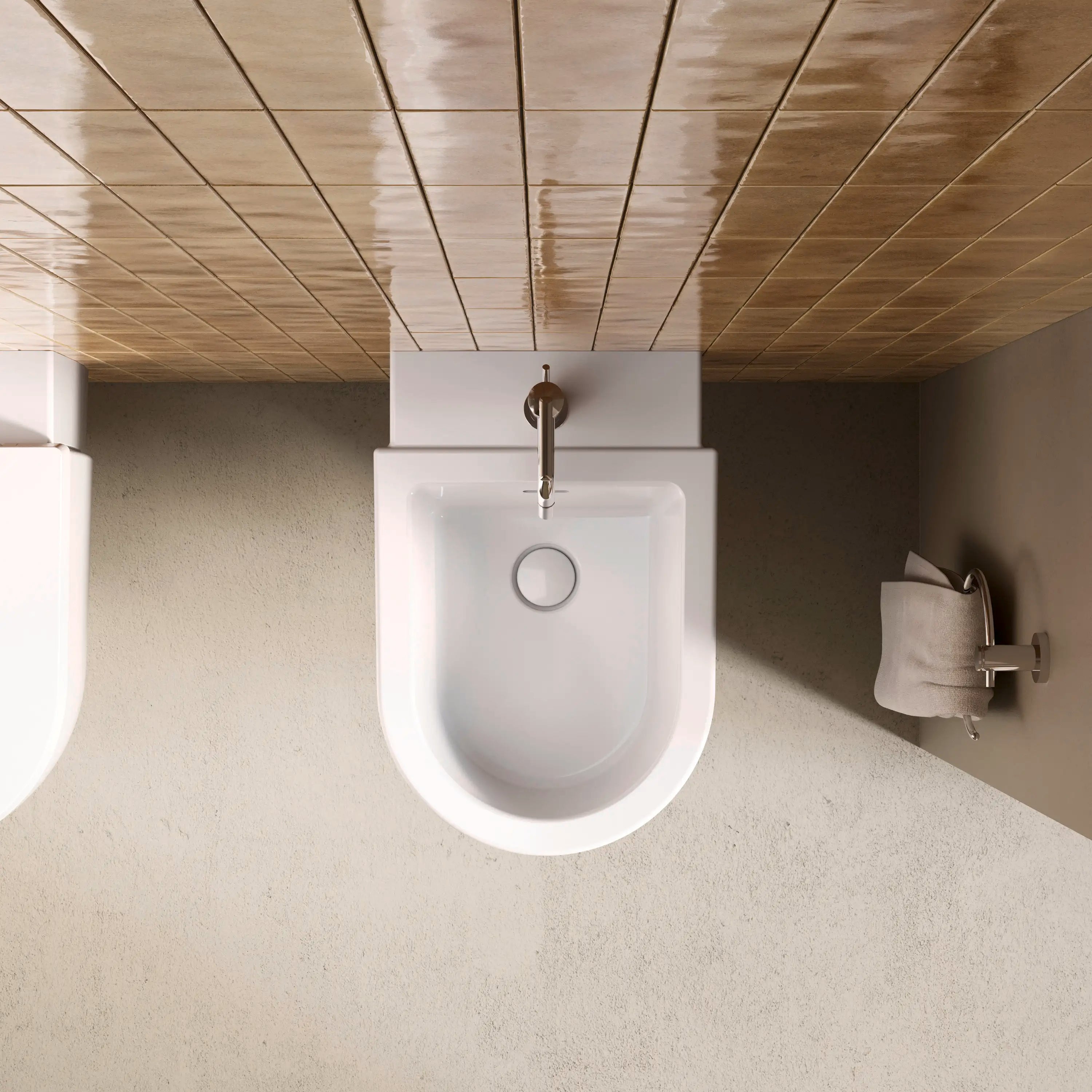 Duravit D-Code Towel Ring