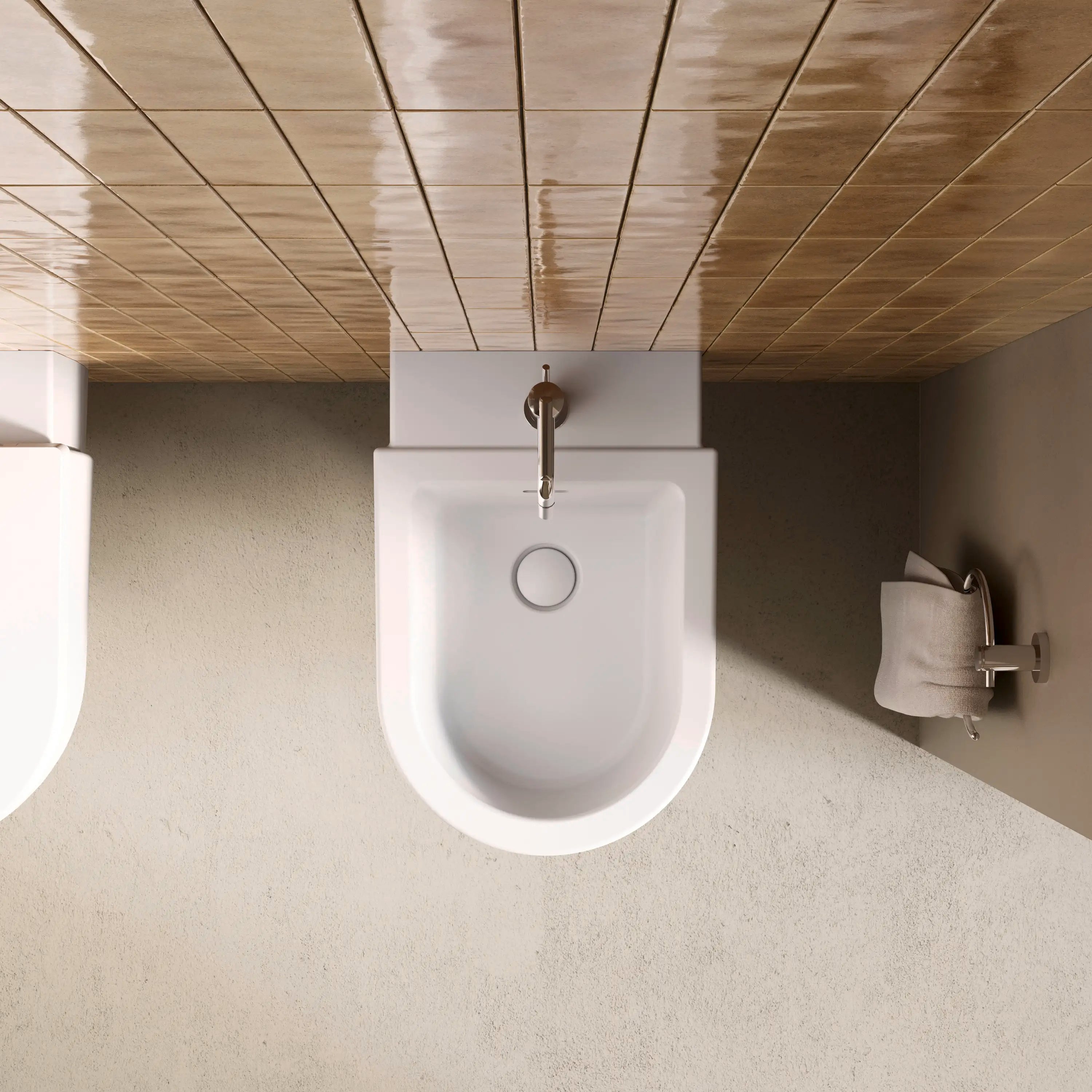 Duravit D-Code Towel Ring