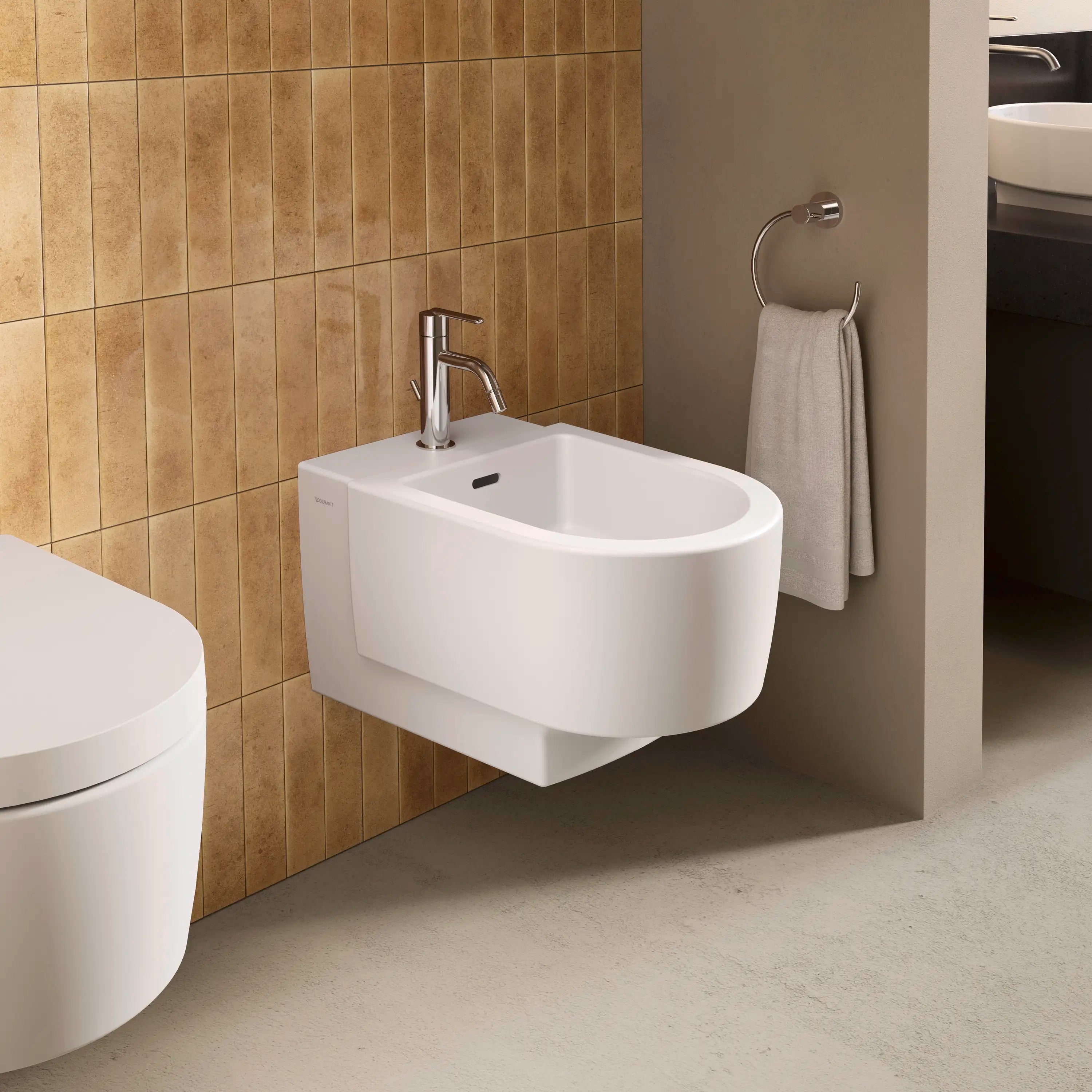 Duravit D-Code Towel Ring