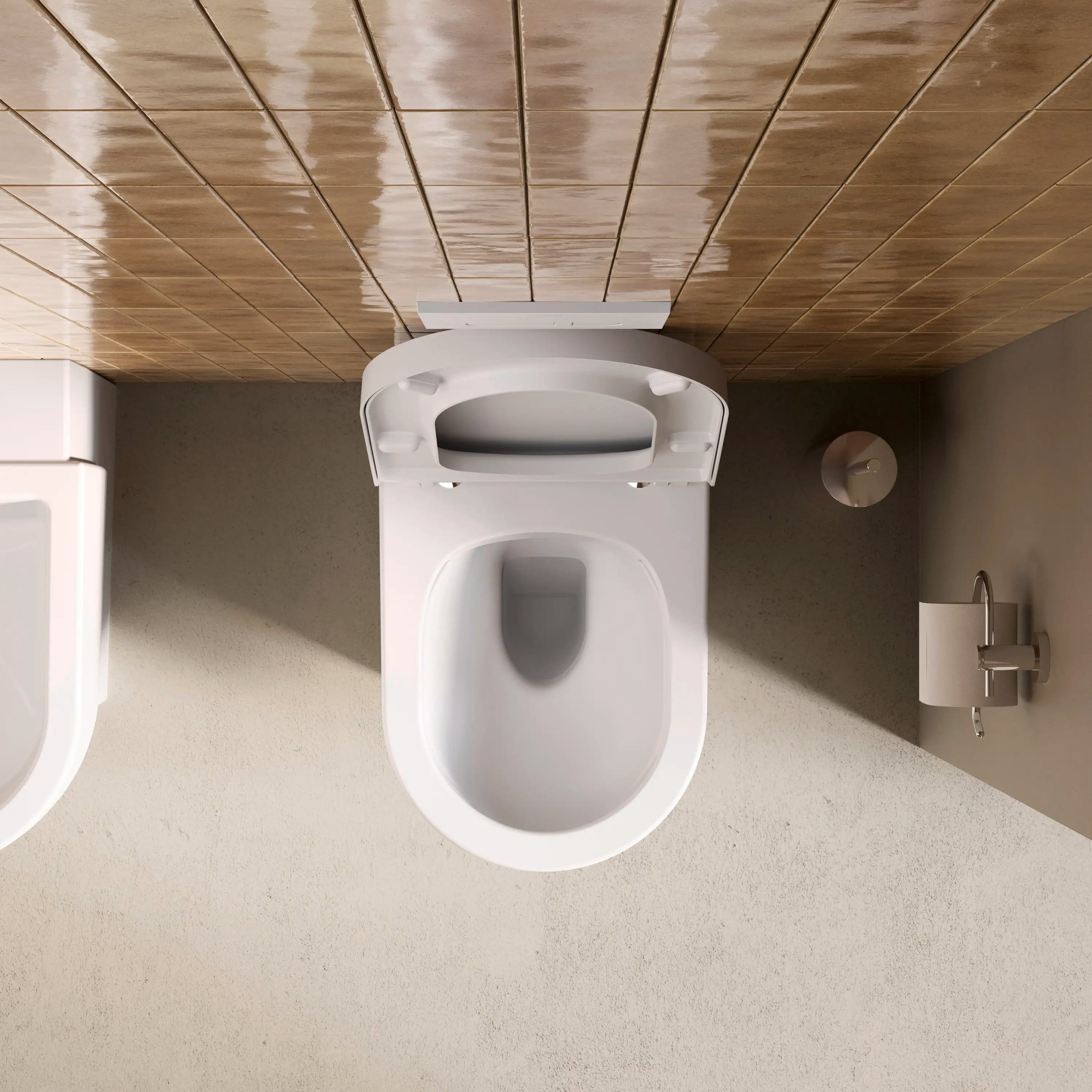Duravit D-Code Single Roll Toilet Paper Holder