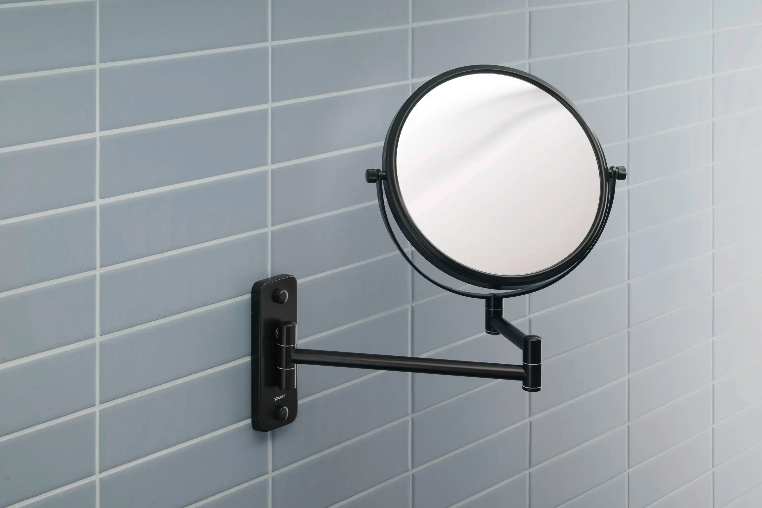 Duravit D-Code Wall Mount Swing Arm Makeup Mirror