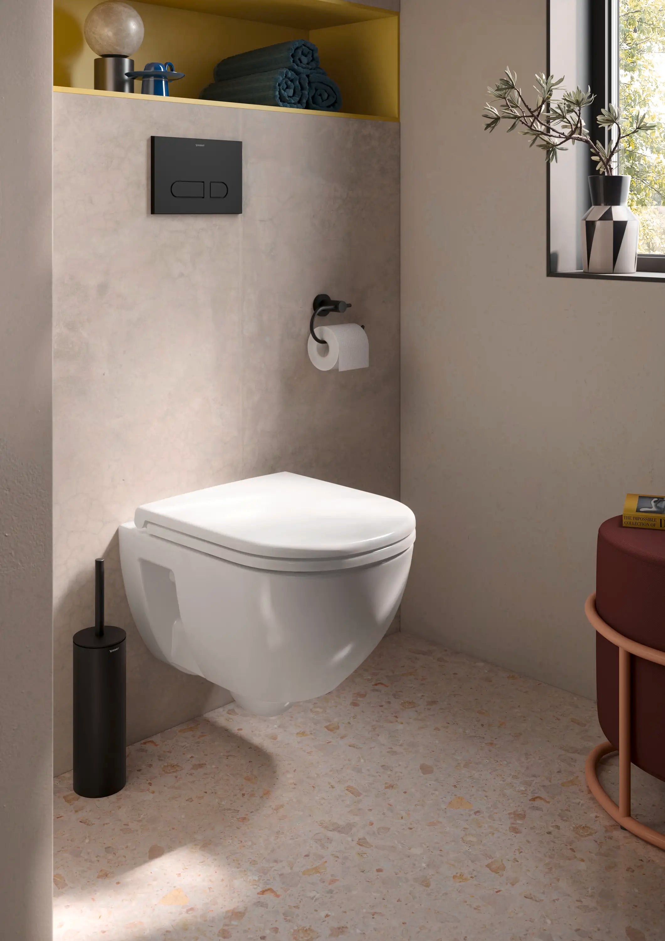 Duravit D-Code Floorstanding Toilet Brush