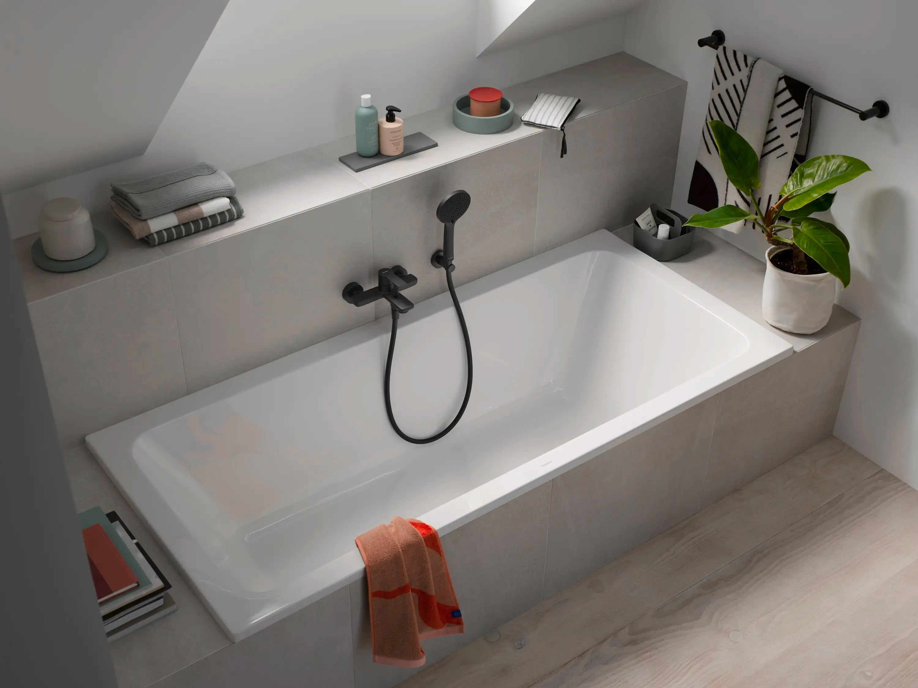 Duravit D-Code 33 1/4'' Single Towel Bar