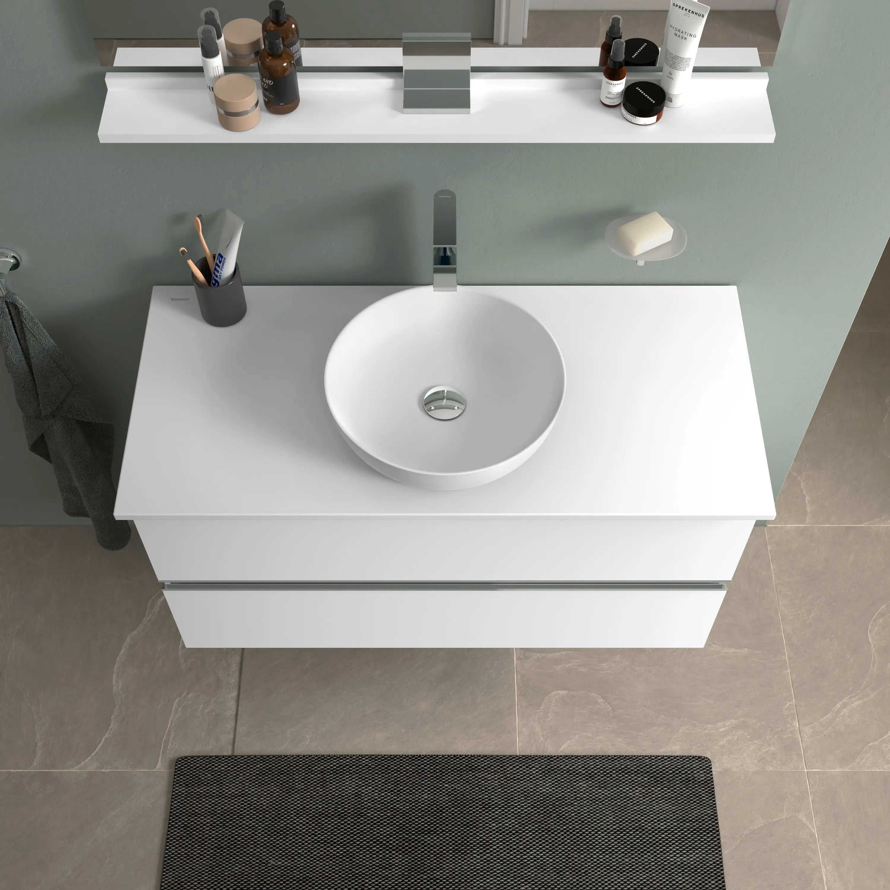 Duravit Sivida 15 3/4'' Round Vessel Sink