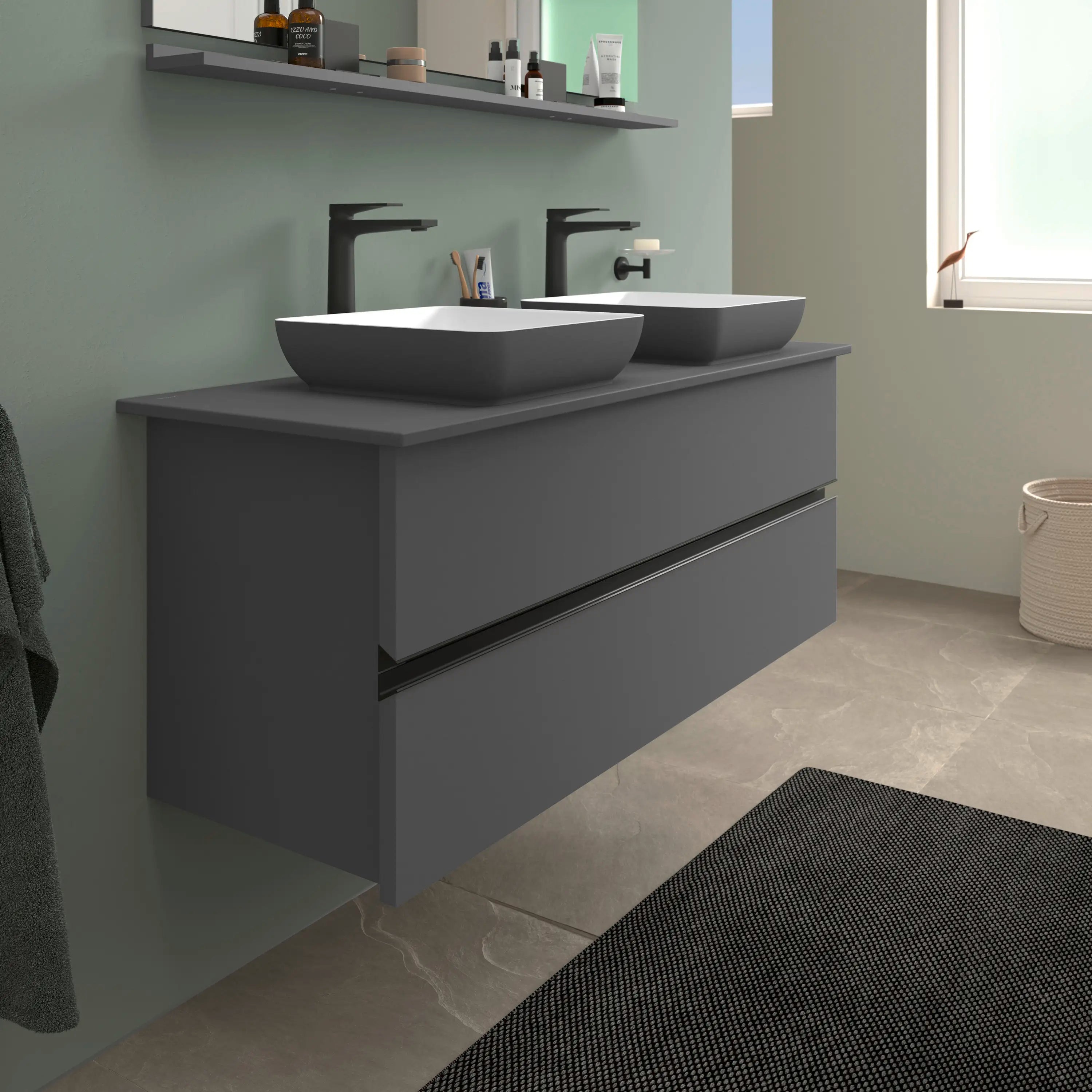 Duravit Sivida 15 3/4'' Square Vessel Sink