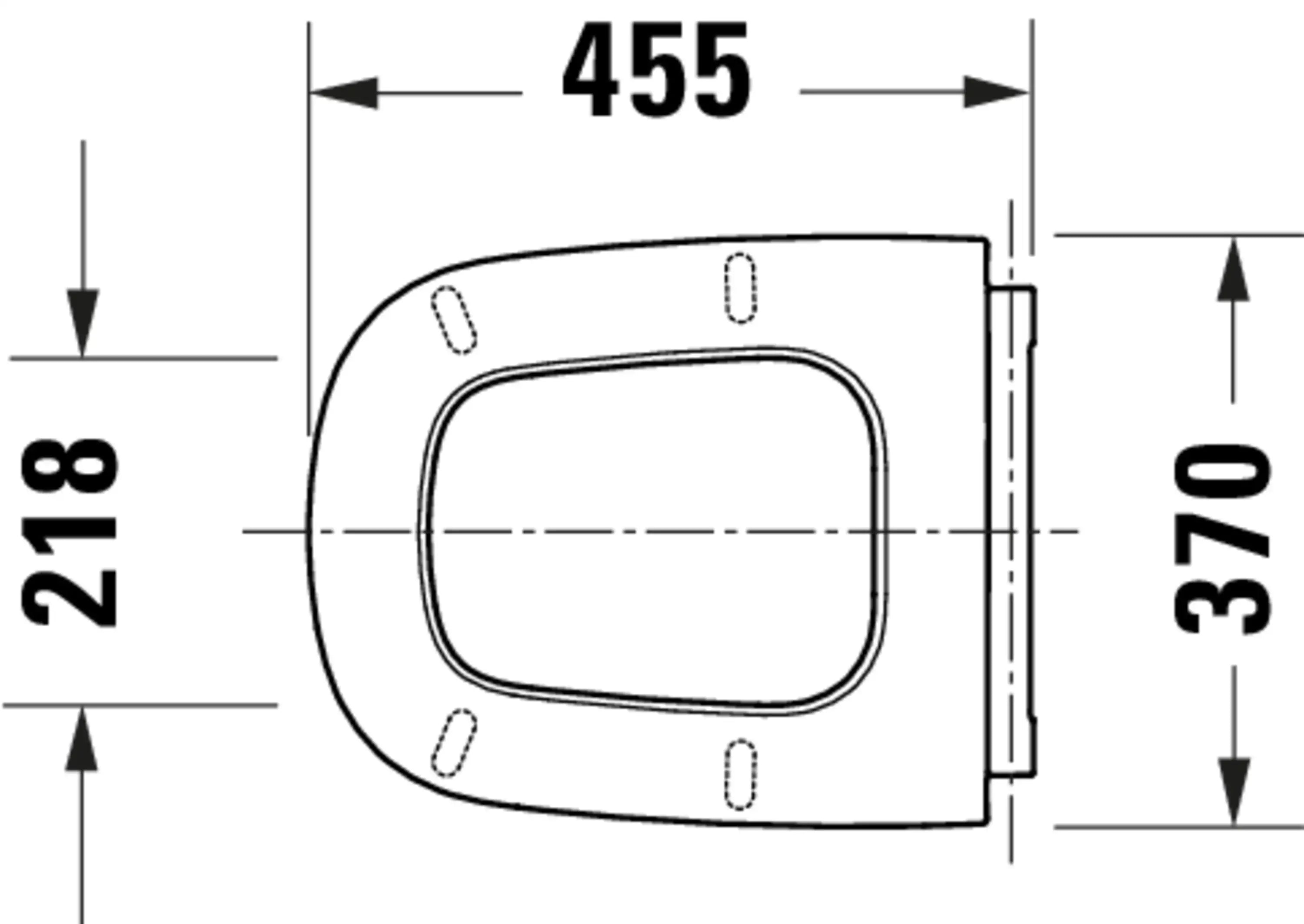 Duravit Aurena Elongated Slow Close Toilet Seat