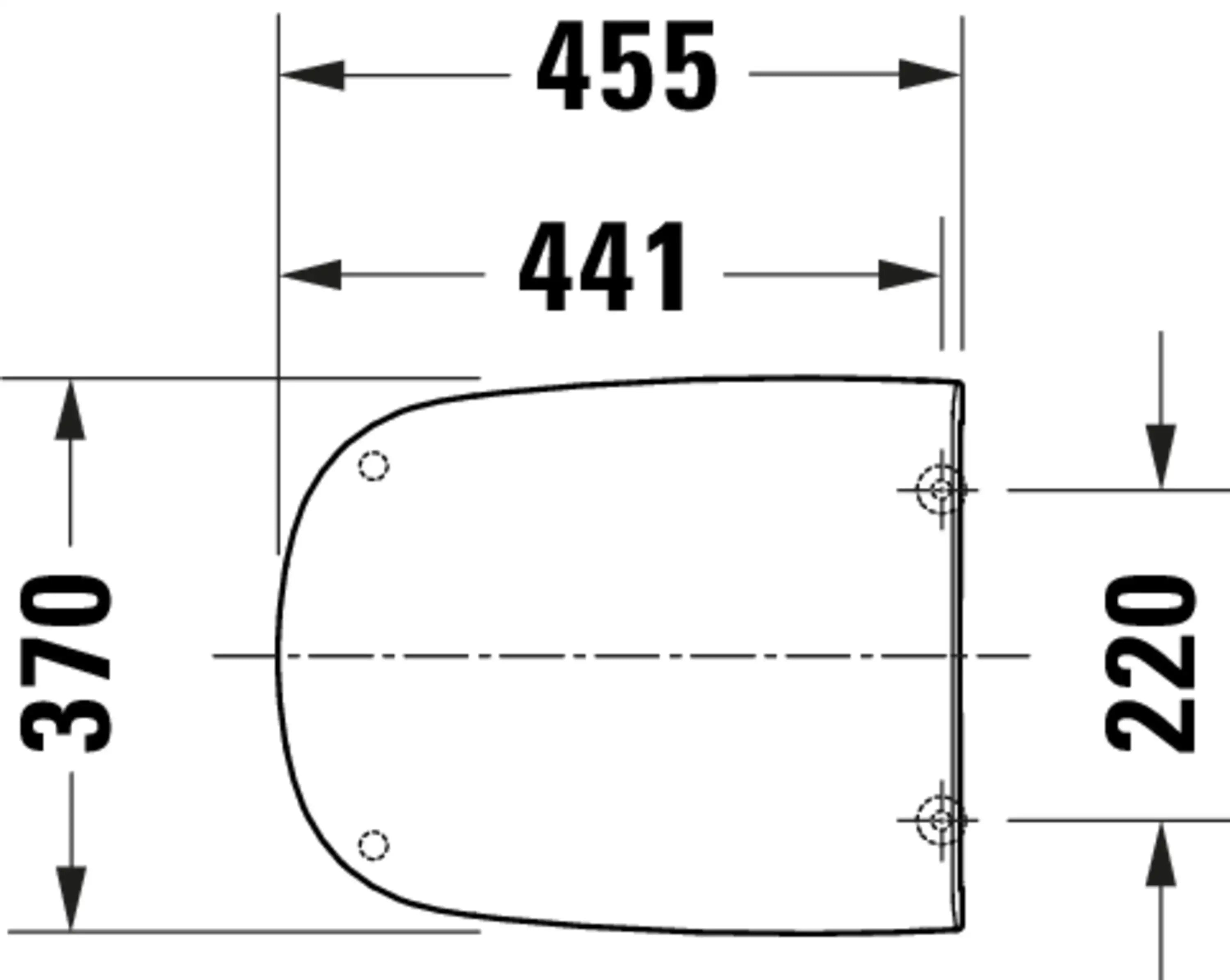Duravit Aurena Elongated Slow Close Toilet Seat