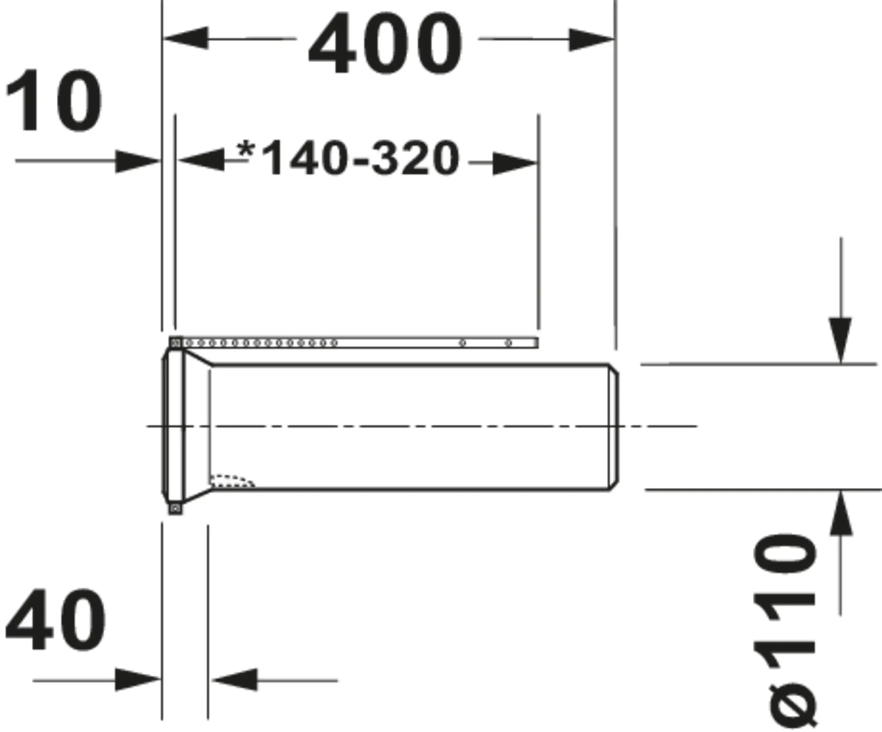 Duravit Outlet Bend, Toilet Part