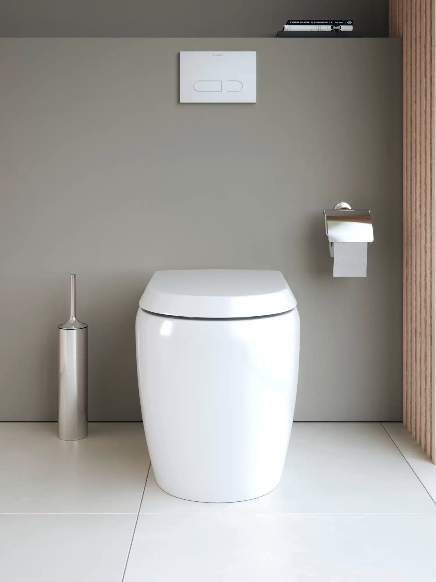 Duravit Qatego Elongated Slow Close Toilet Seat in White