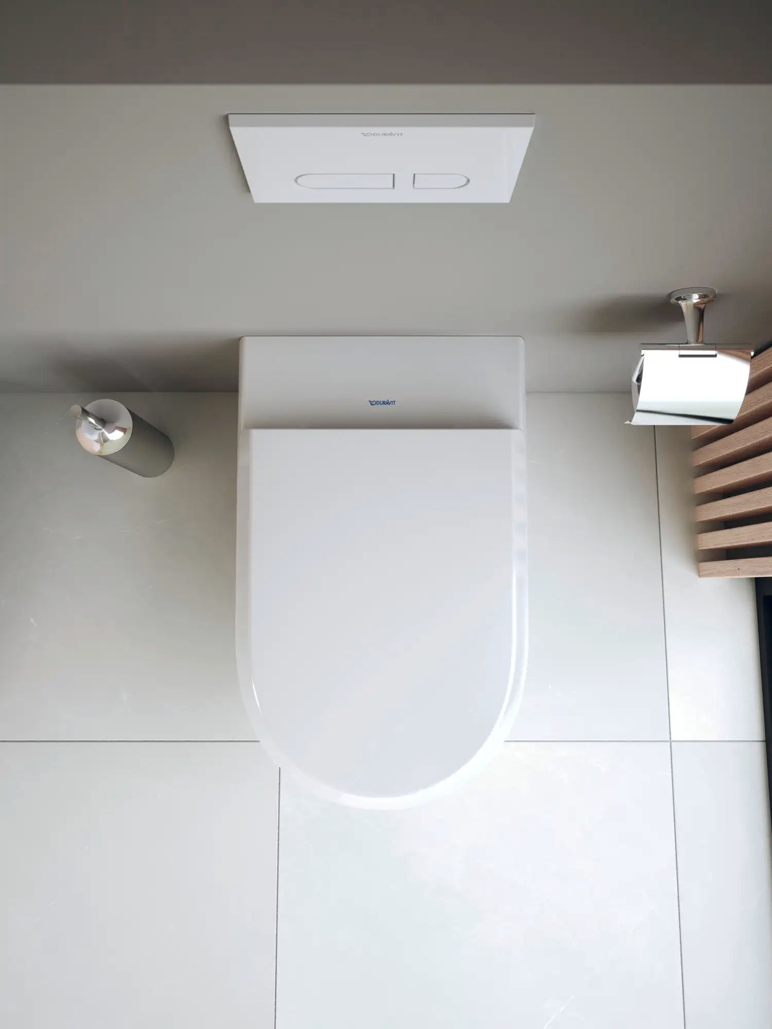 Duravit Qatego Elongated Slow Close Toilet Seat in White