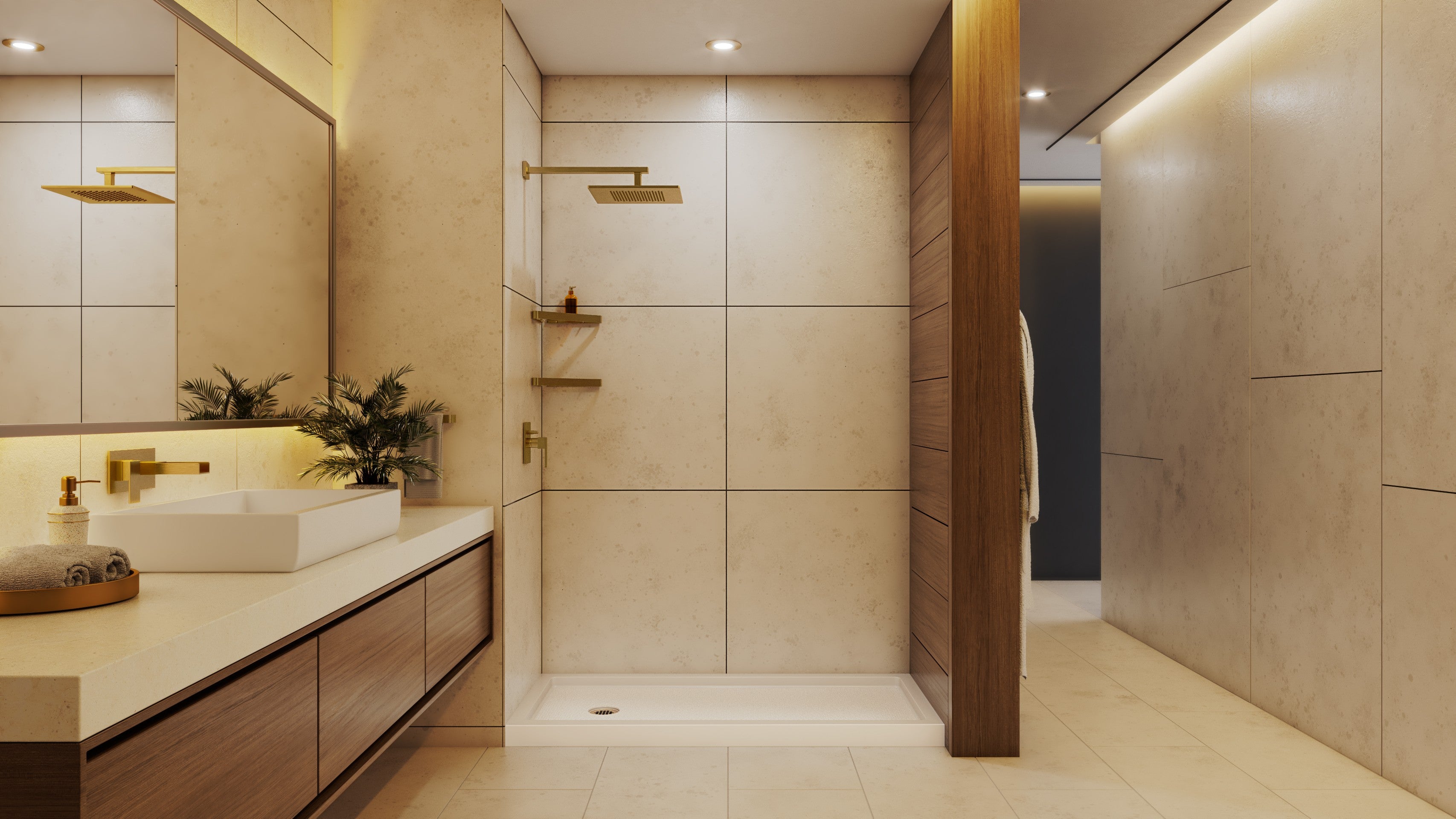 DreamLine SlimLine 30" D x 60" W x 2 3/4" H Alcove Shower Base & 2"  LH Round Drain