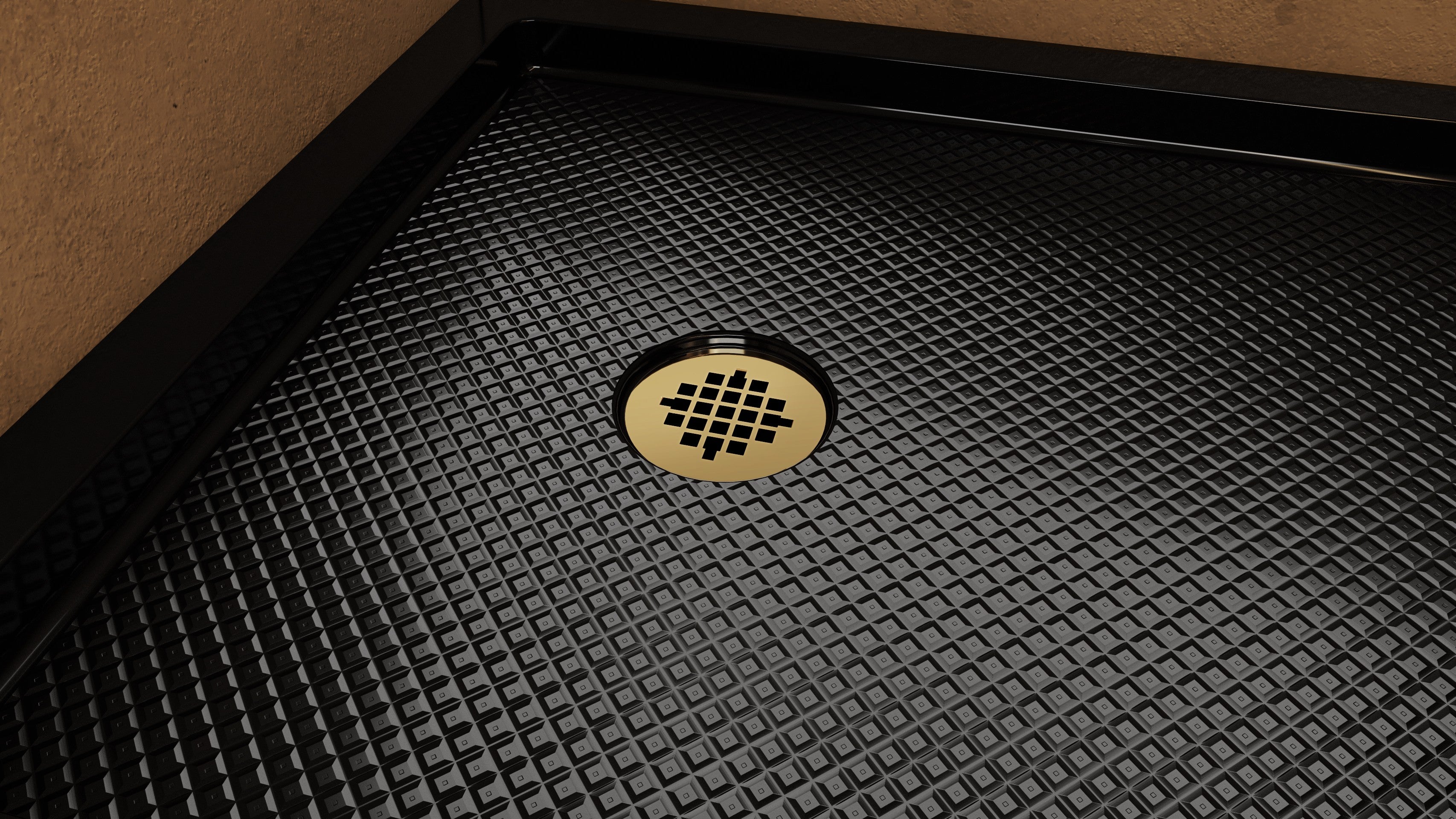 DreamLine SlimLine 30" D x 60" W x 2 3/4" H Alcove Shower Base & 2"  LH Round Drain