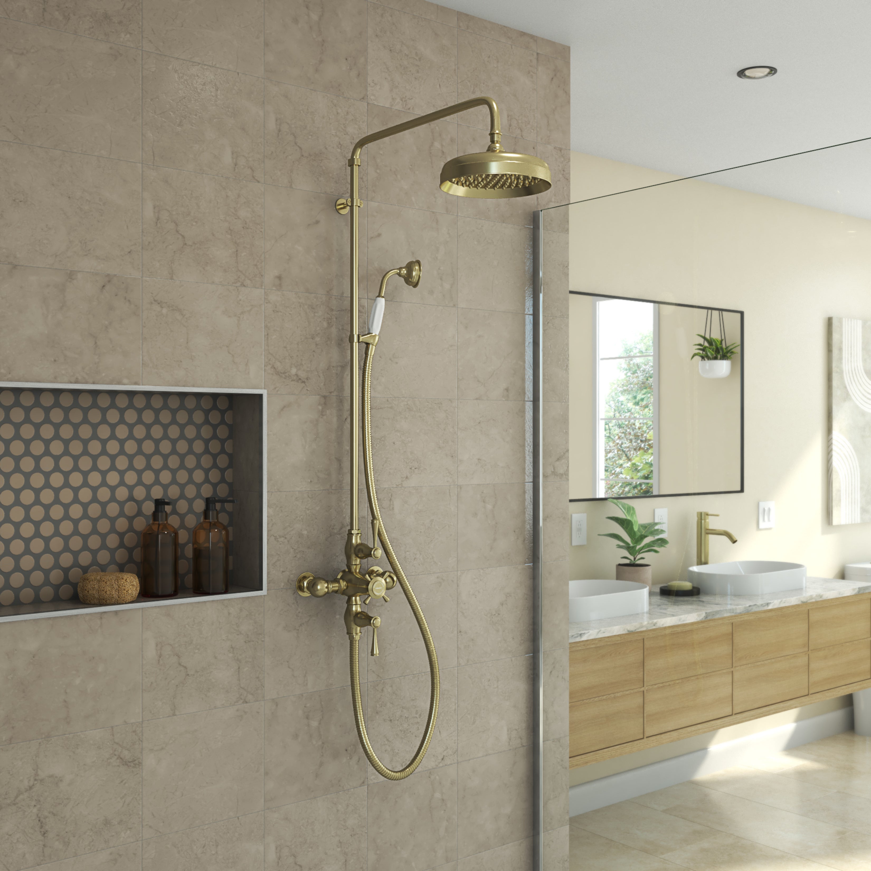 Abbey 10 x 22 Shower Faucet