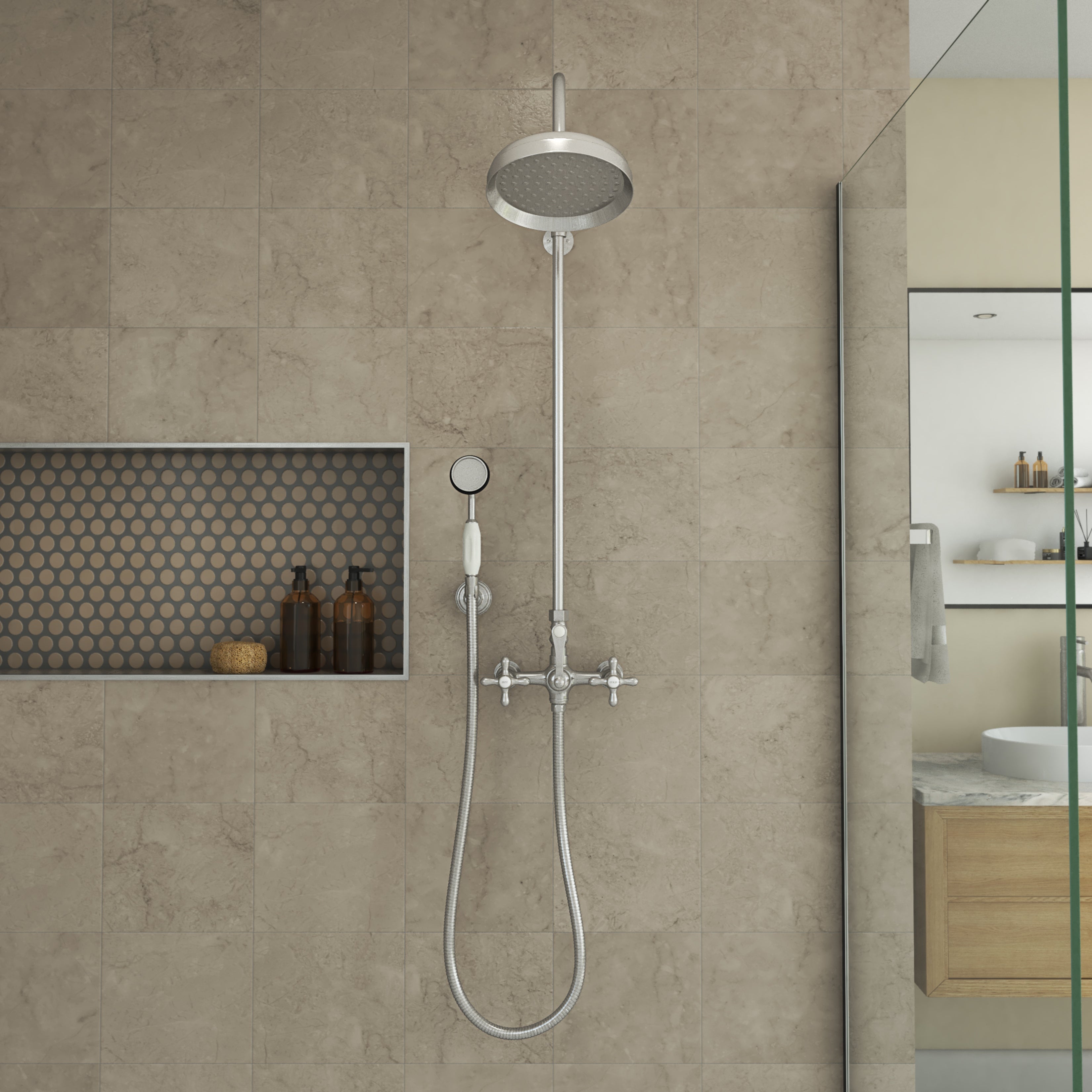 Abbey 10 x 28 1/2 Shower Faucet